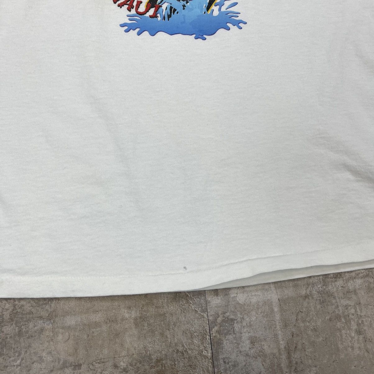 Planet Hollywood × Vintage VINTAGE 90s PLANET HOLLYWOOD MAUI SINGLE STITCH TEE Size US L / EU 52-54 / 3 - 6 Thumbnail