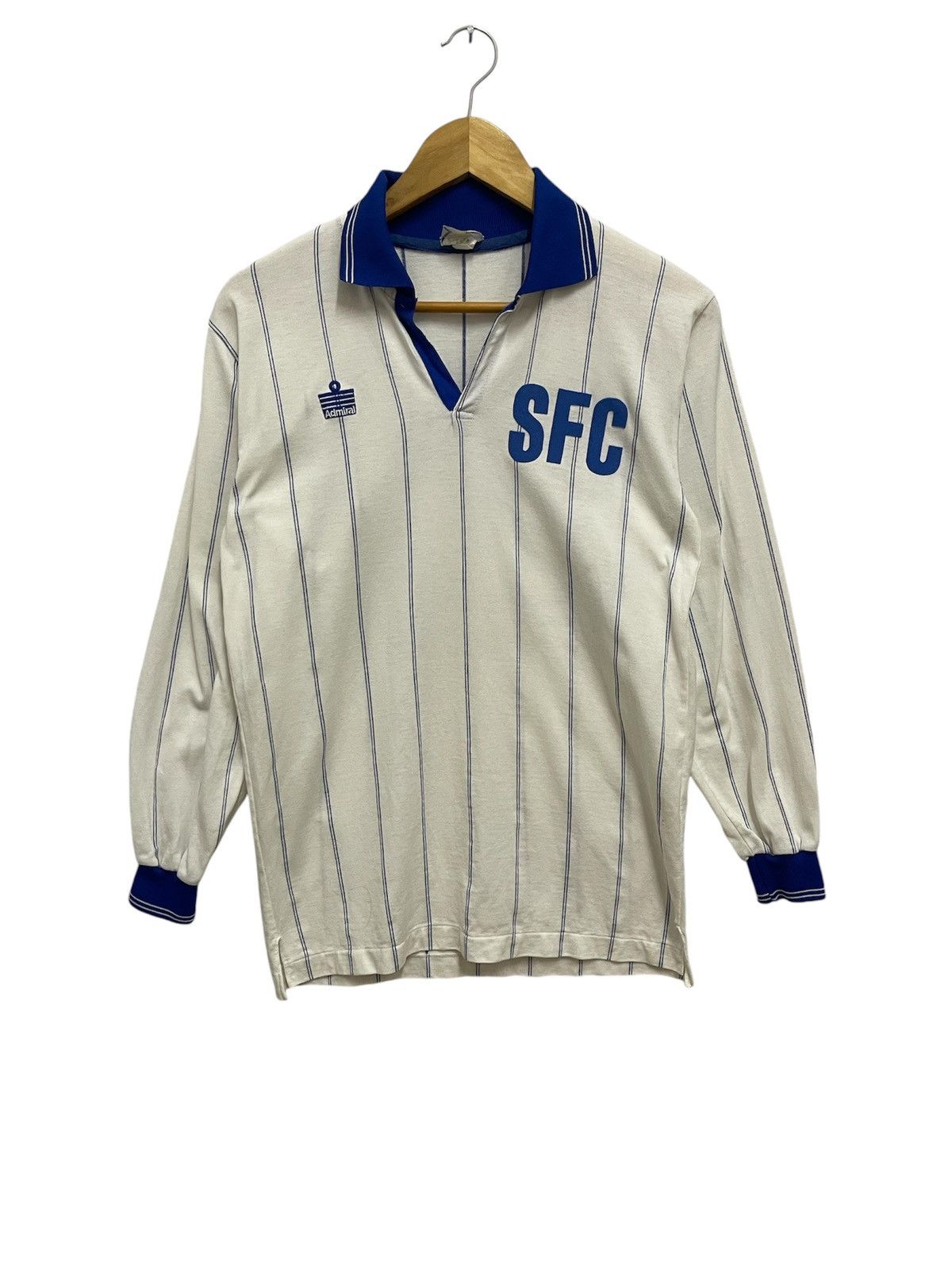 Other Vintage SFC Admiral Long Sleeve Jersey White Size US L / EU 52-54 / 3 - 1 Thumbnail