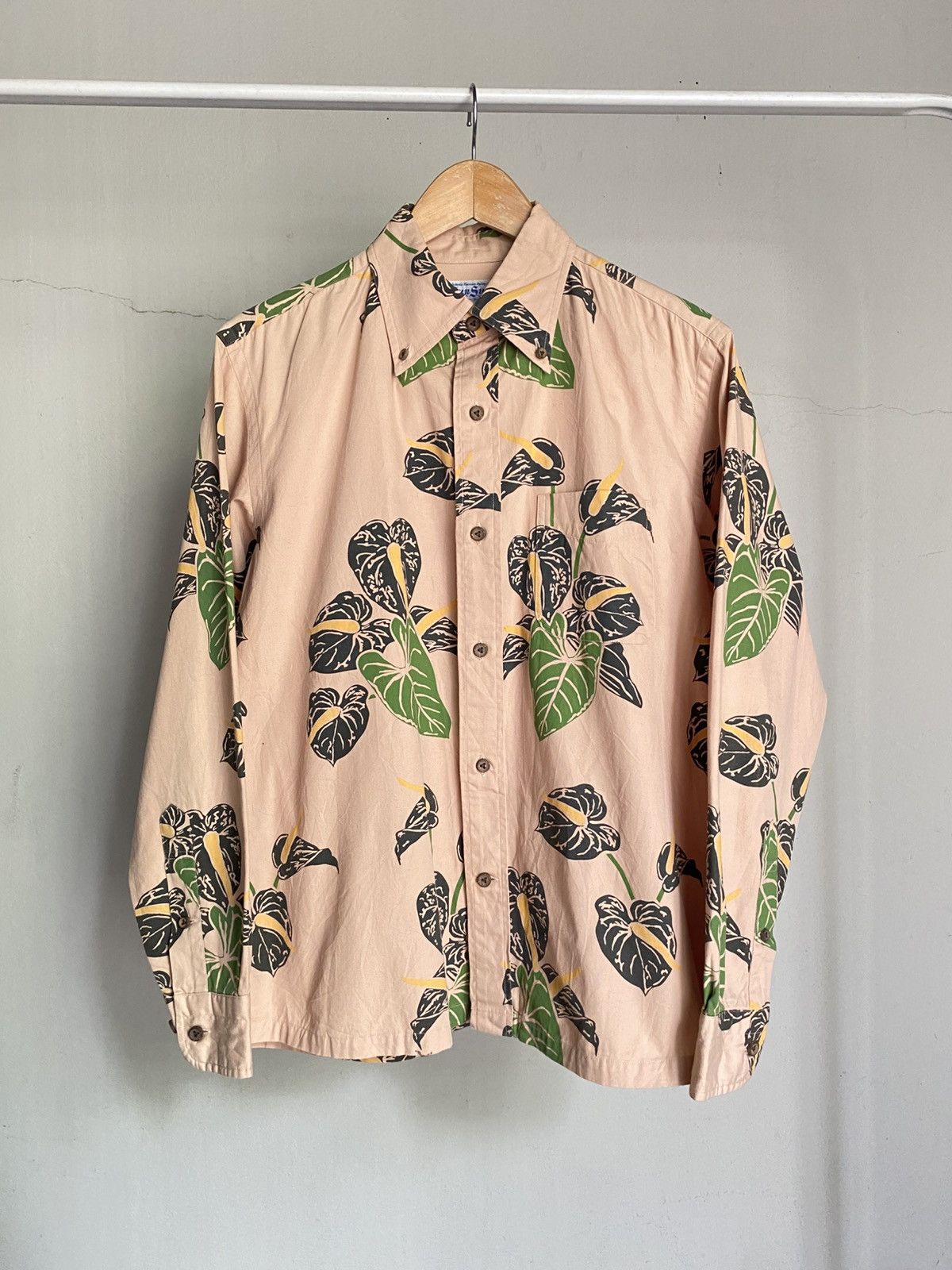 Sun Surf Sun Surf Light Pink Floral Long-Sleeve Shirt Size US S / EU 44-46 / 1 - 12 Thumbnail