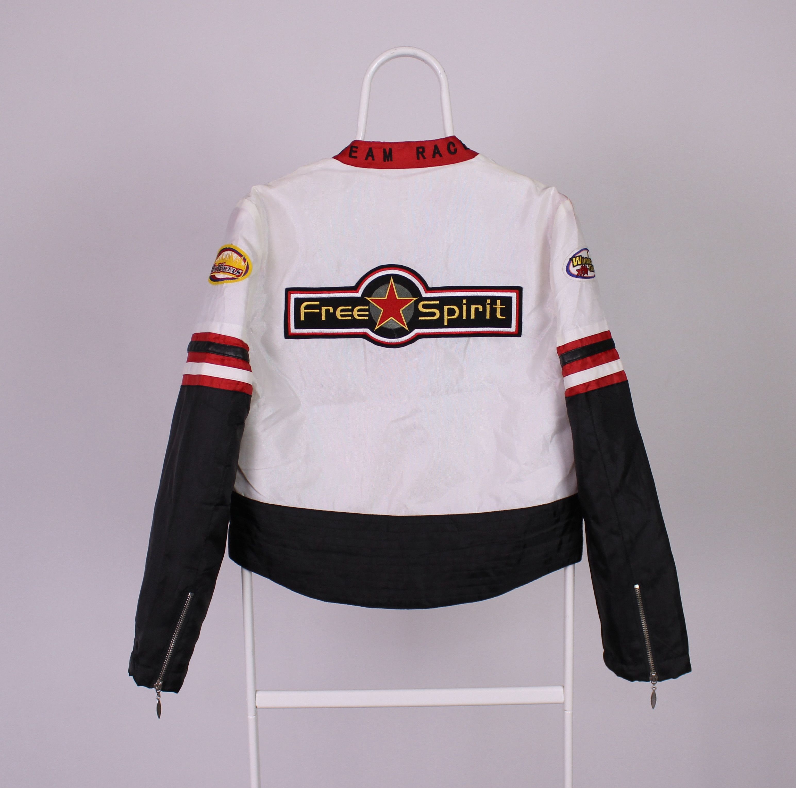 Vintage Free Spirit racing race Britain jacket women S M Size S / US 4 / IT 40 - 3 Thumbnail