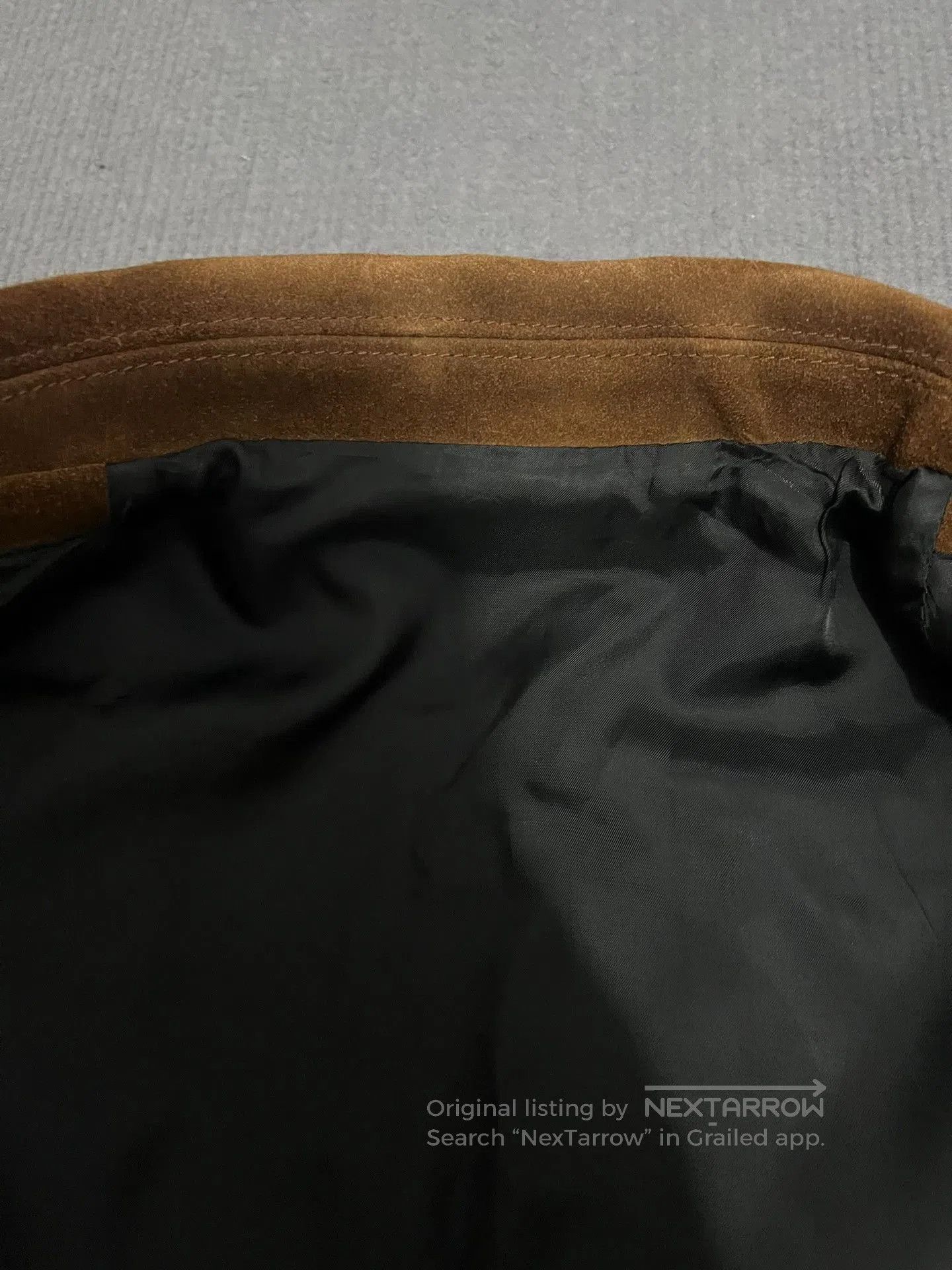 RRL Ralph Lauren Vintage Suede Work Leather Jacket. Size US M / EU 48-50 / 2 - 6 Thumbnail