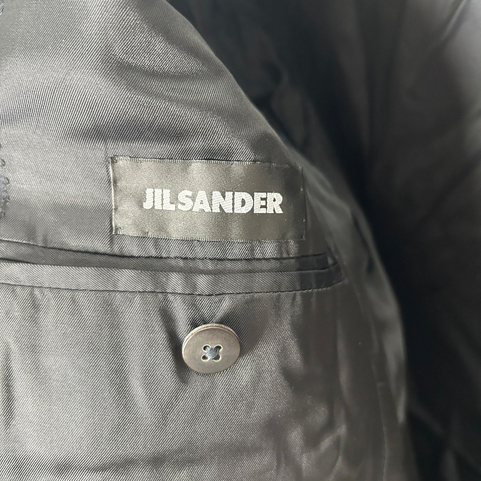 Jil Sander Jil Sander Navy Blazer Size 48 Size 48L - 4 Thumbnail