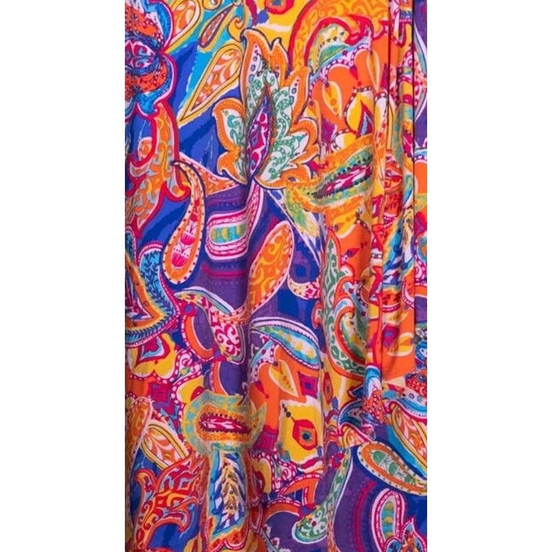 Lauren Ralph Lauren Lauren Ralph Lauren Faux Wrap Paisley Dress Size Medium Size M / US 6-8 / IT 42-44 - 7 Thumbnail