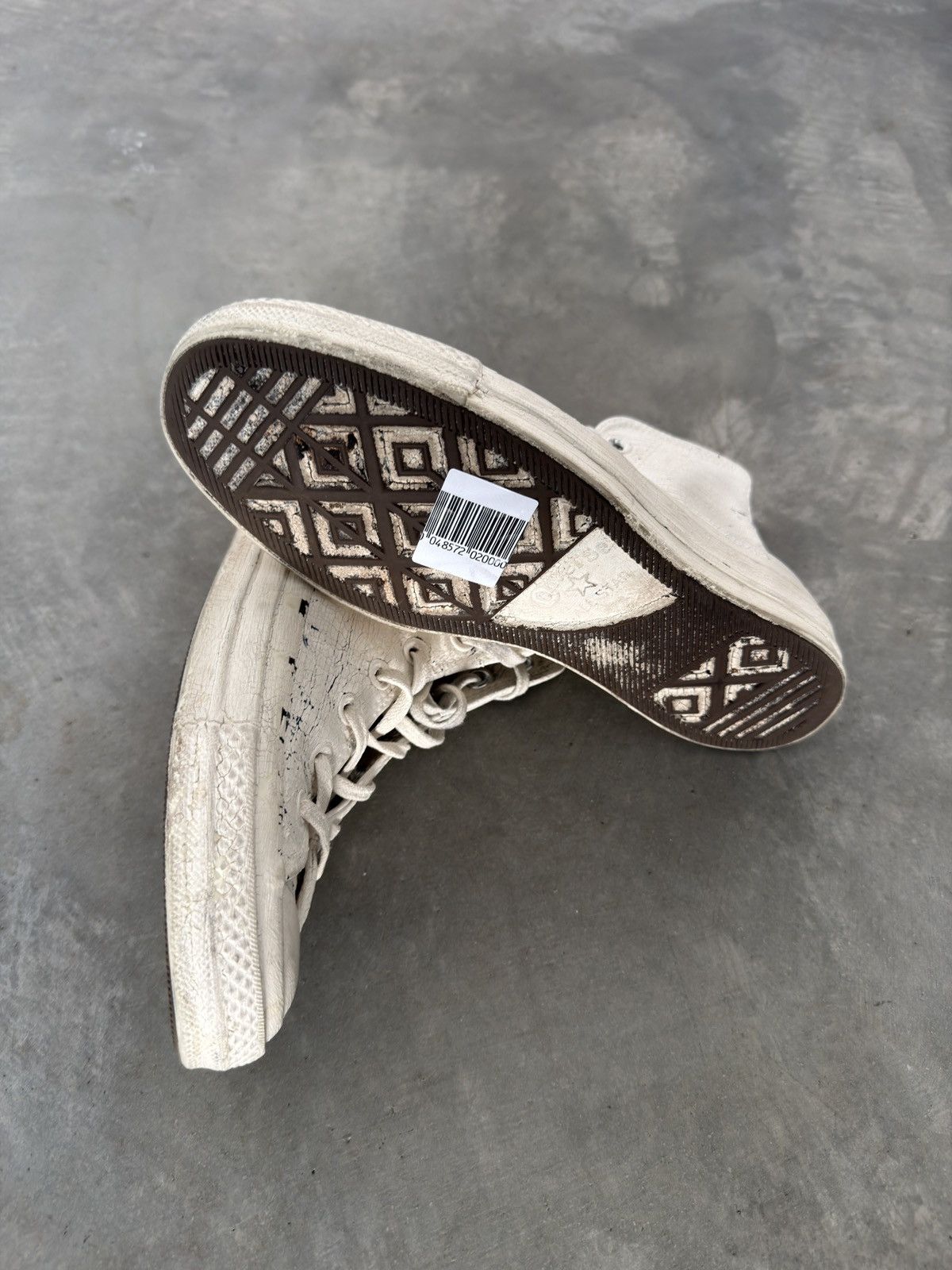 Converse × Maison Margiela *sold Maison margiela x converse high tops Size US 6 / EU 39 - 7 Thumbnail