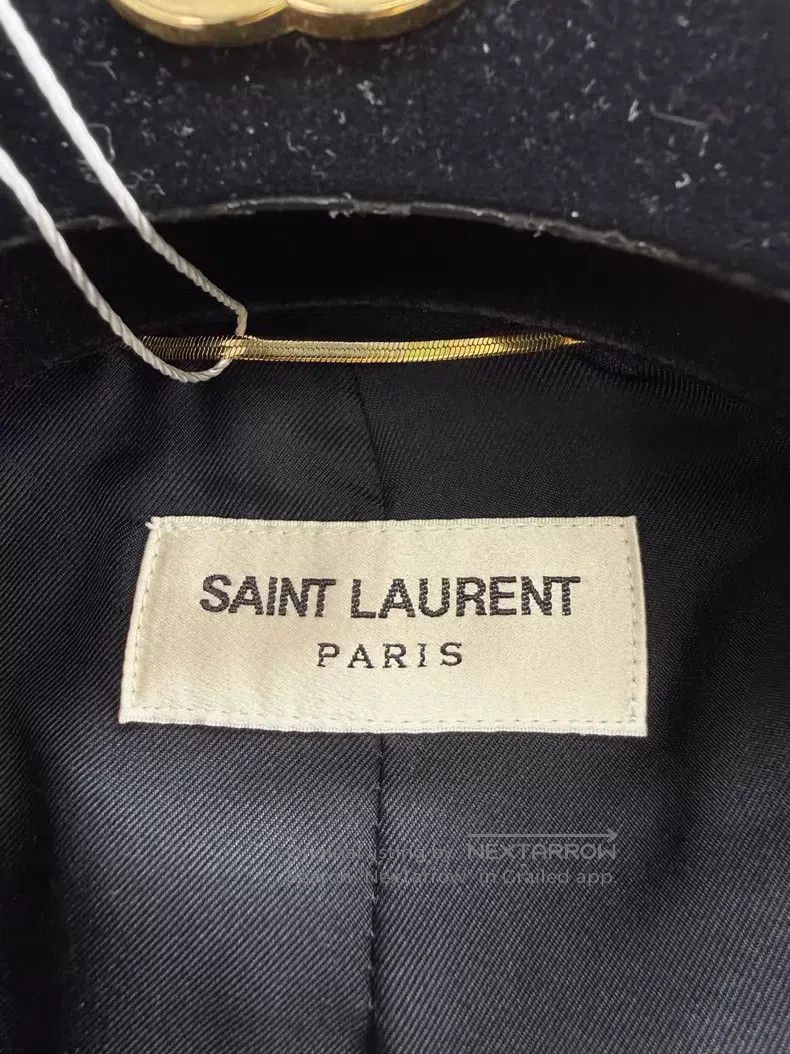 Saint Laurent Paris Saint Laurent Paris Wool Suit Jacket i Size XS / US 0-2 / IT 36-38 - 2 Thumbnail