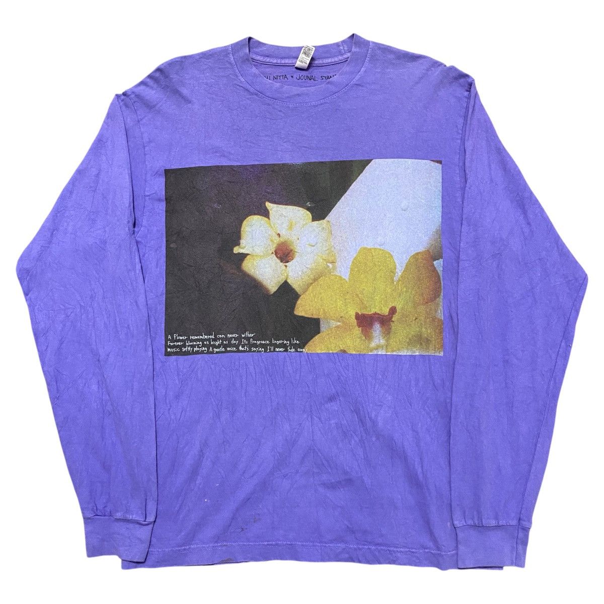 Other Vintage Keiichi Nitta X Journal Standard Art Flower Quote Size US M / EU 48-50 / 2 - 1 Thumbnail