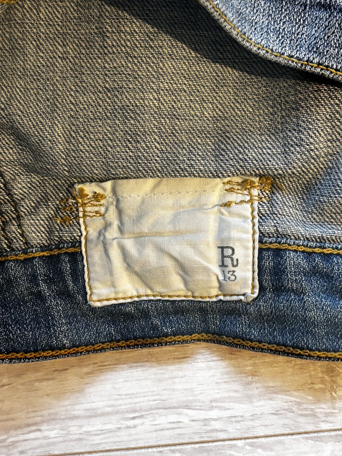 R13 Denim roll sleeve vest Size US S / EU 44-46 / 1 - 3 Thumbnail