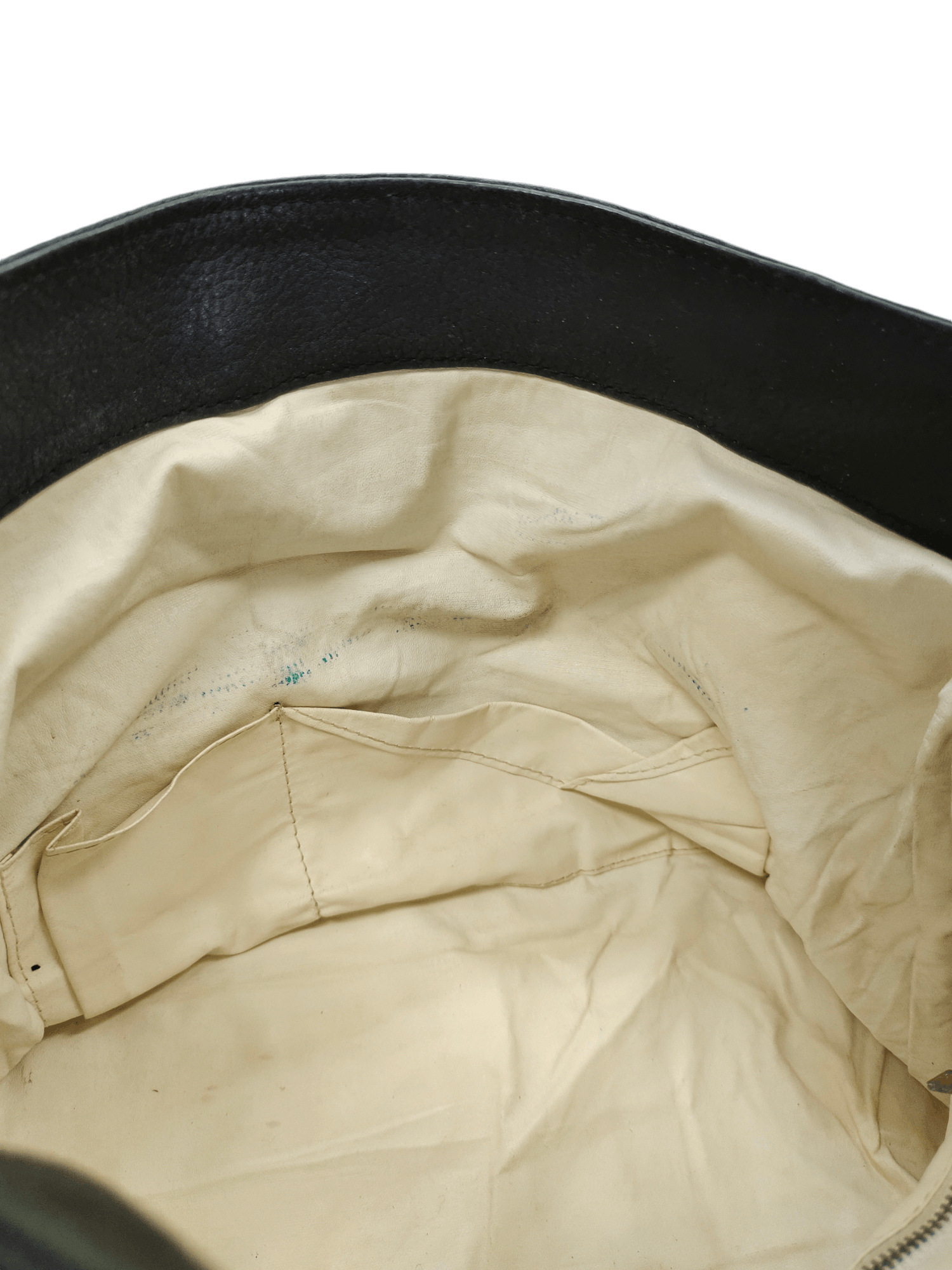 Courreges Vintage Courreges Black Patina Leather Tote Bag Size ONE SIZE - 13 Thumbnail