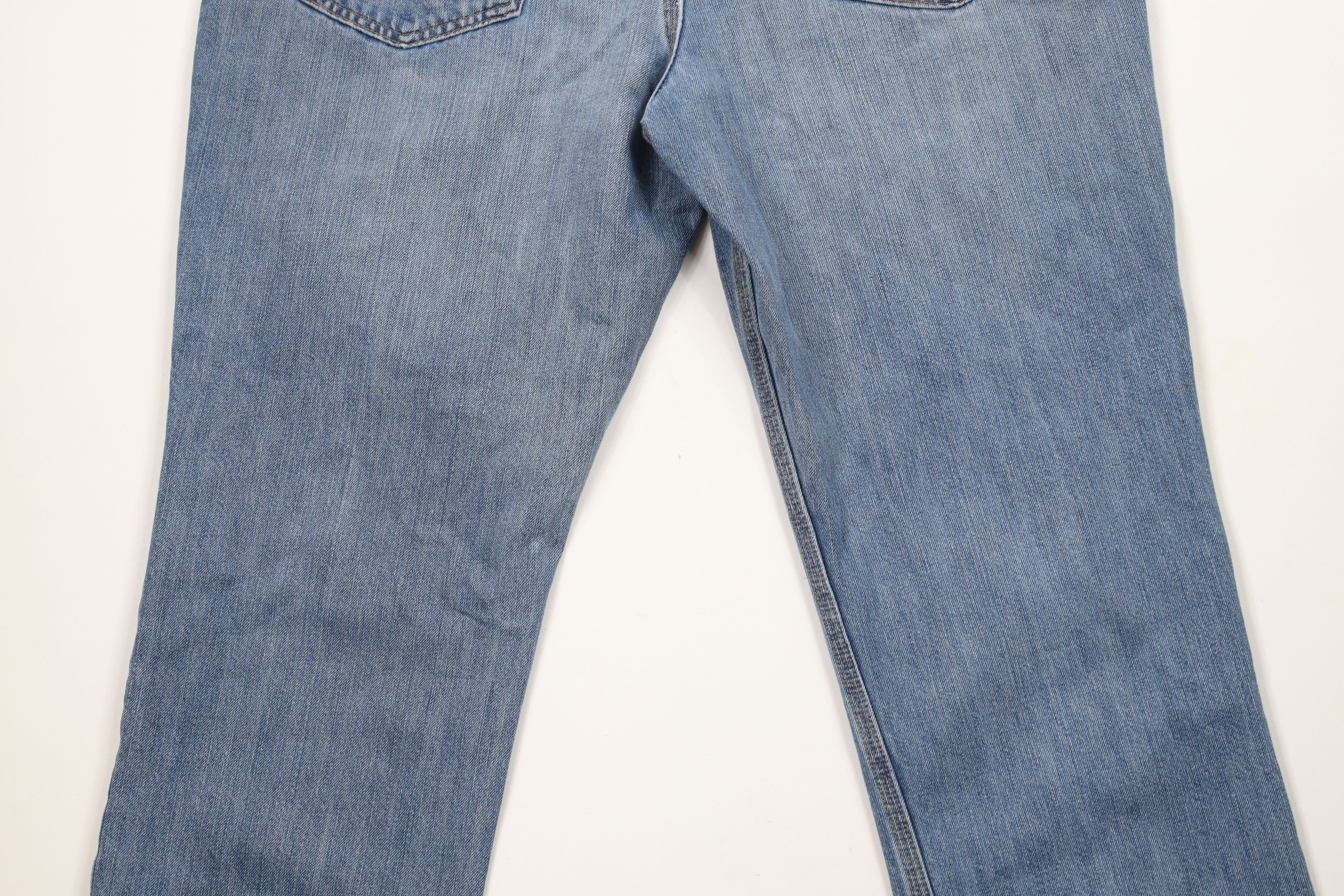 Carhartt × Vintage Vintage Carhartt Thin Traditional Fit Wide Leg Denim Jeans Size US 38 / EU 54 - 12 Thumbnail