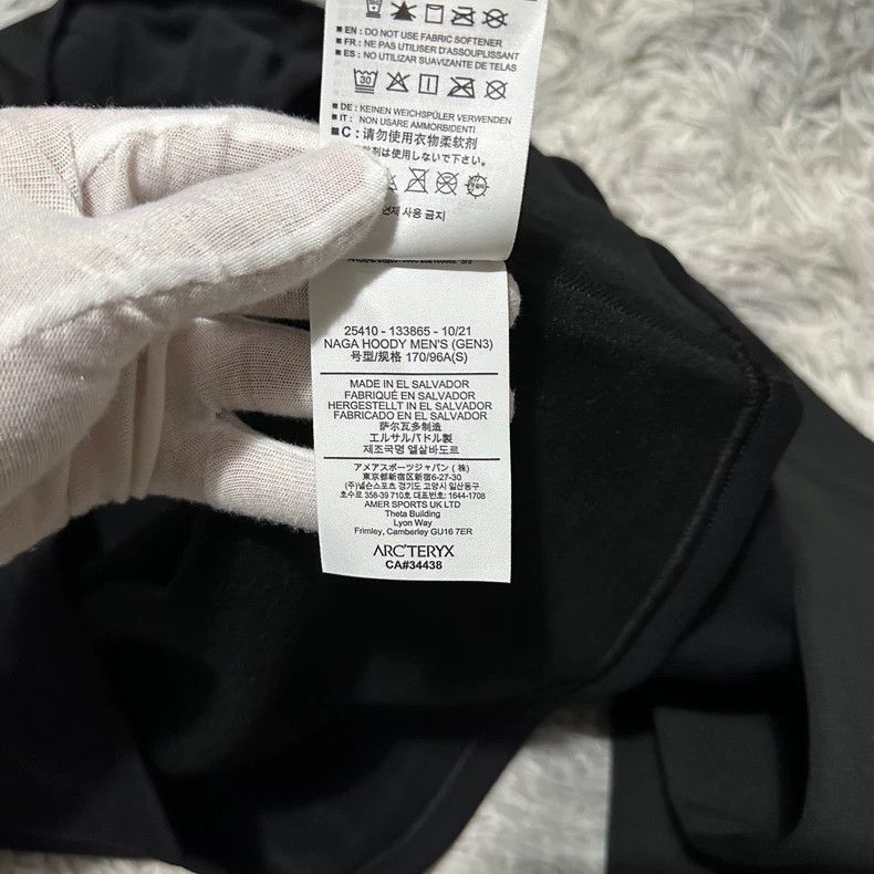 Arc'teryx Arcteryx Naga Hoody Leaf Gen3 Black Size US S / EU 44-46 / 1 - 5 Thumbnail