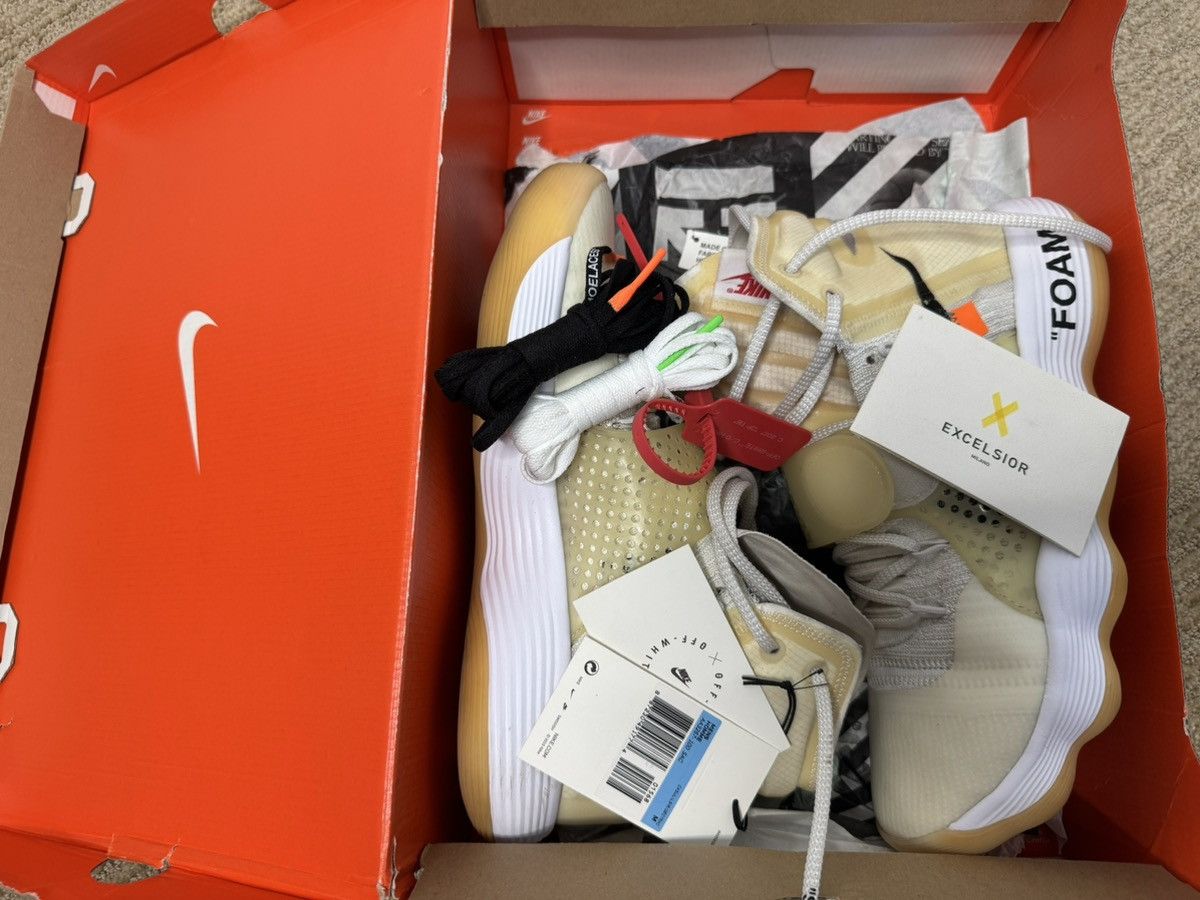 Off-White Nike React Hyperdunk 2017 Flyknit x Off White Size US 12 / EU 45 - 21 Thumbnail