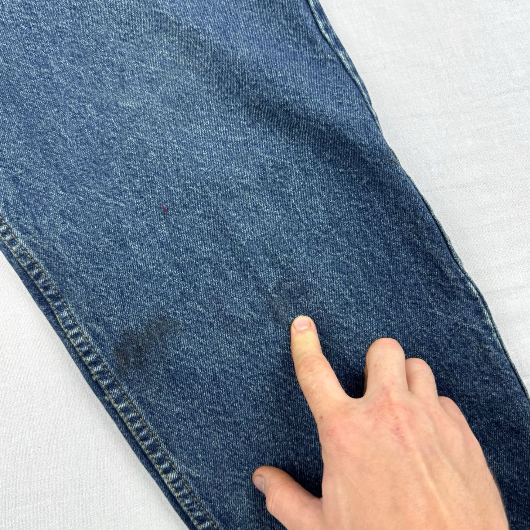 Anchor Blue VINTAGE Anchor Blue Jeans Relaxed Men 38x30 Blue Grunge 90s Y2K Hip Hop Skater Punk Size US 38 / EU 54 - 4 Thumbnail