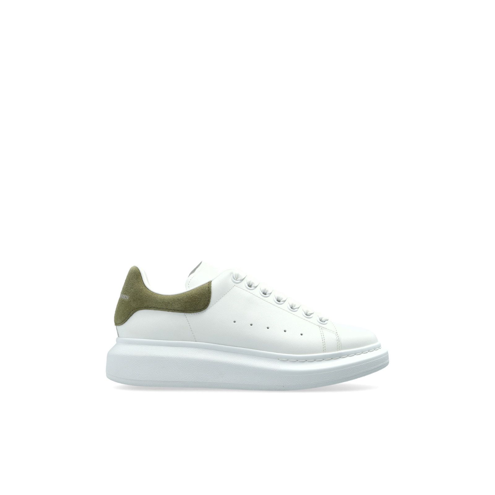 ALEXANDER MCQUEEN Oversized $590 Women's White/Green Sneaker