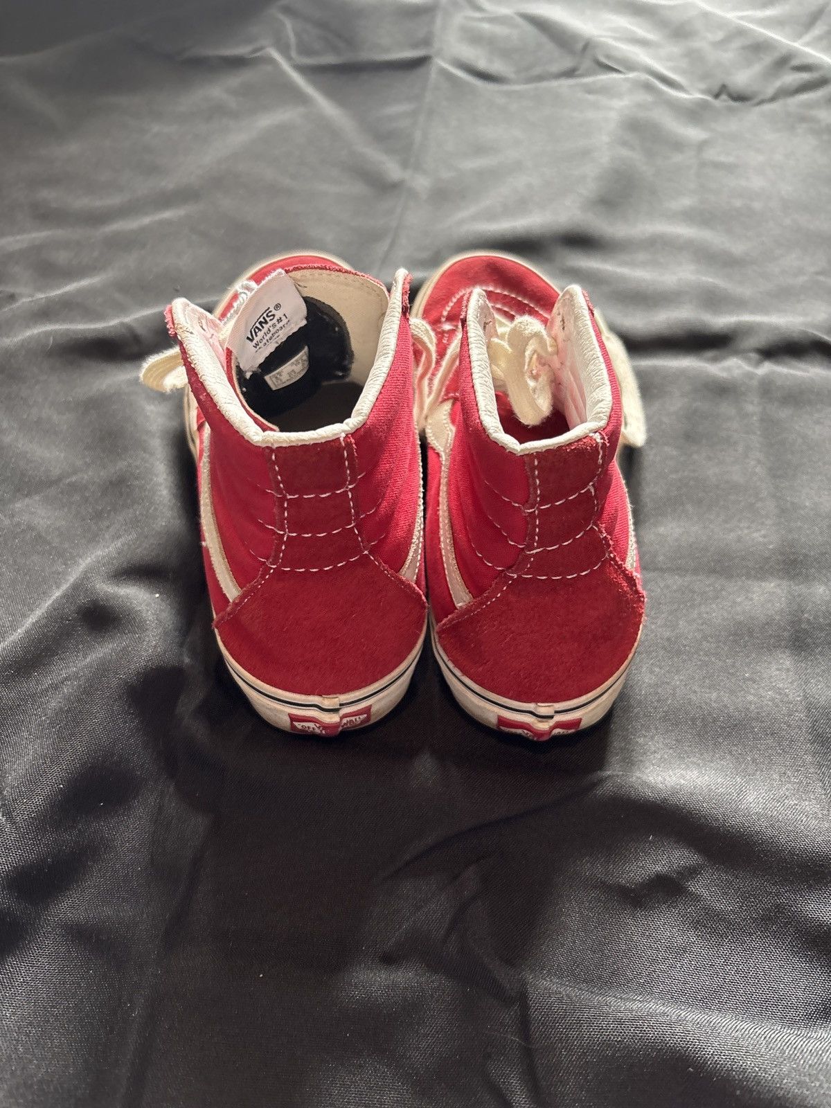 Vans Red High Top Vans Size US 8.5 / EU 41-42 - 5 Thumbnail