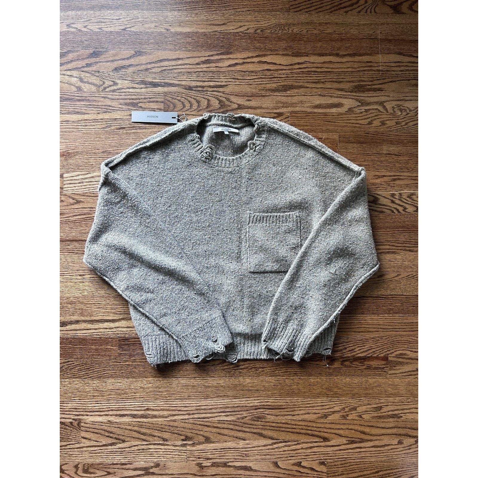 Hudson Hudson Crewneck Size L RRP 235$ Size US L / EU 52-54 / 3 - 1 Thumbnail