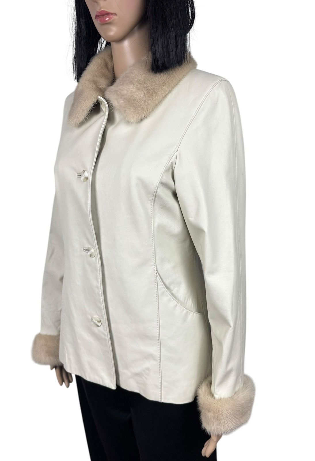 Other Bel Gusto Tokyo Fur Leather Jacket Mink Fur size S Size S / US 4 / IT 40 - 4 Thumbnail