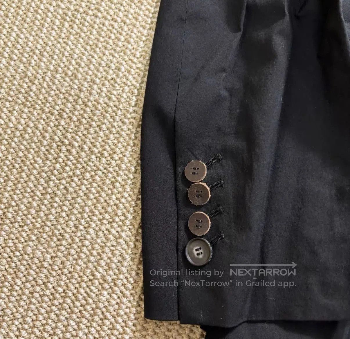 Bed j.w. Ford Black Button. Size US M / EU 48-50 / 2 - 1 Thumbnail