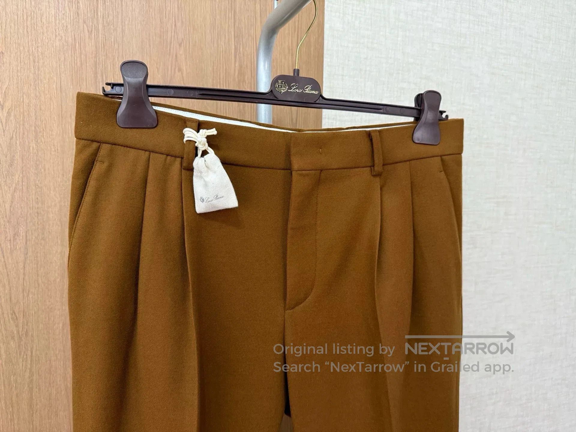 Loro Piana Loro Piana GOK Casual Pants in Camel Color. Size US 34 / EU 50 - 2 Thumbnail