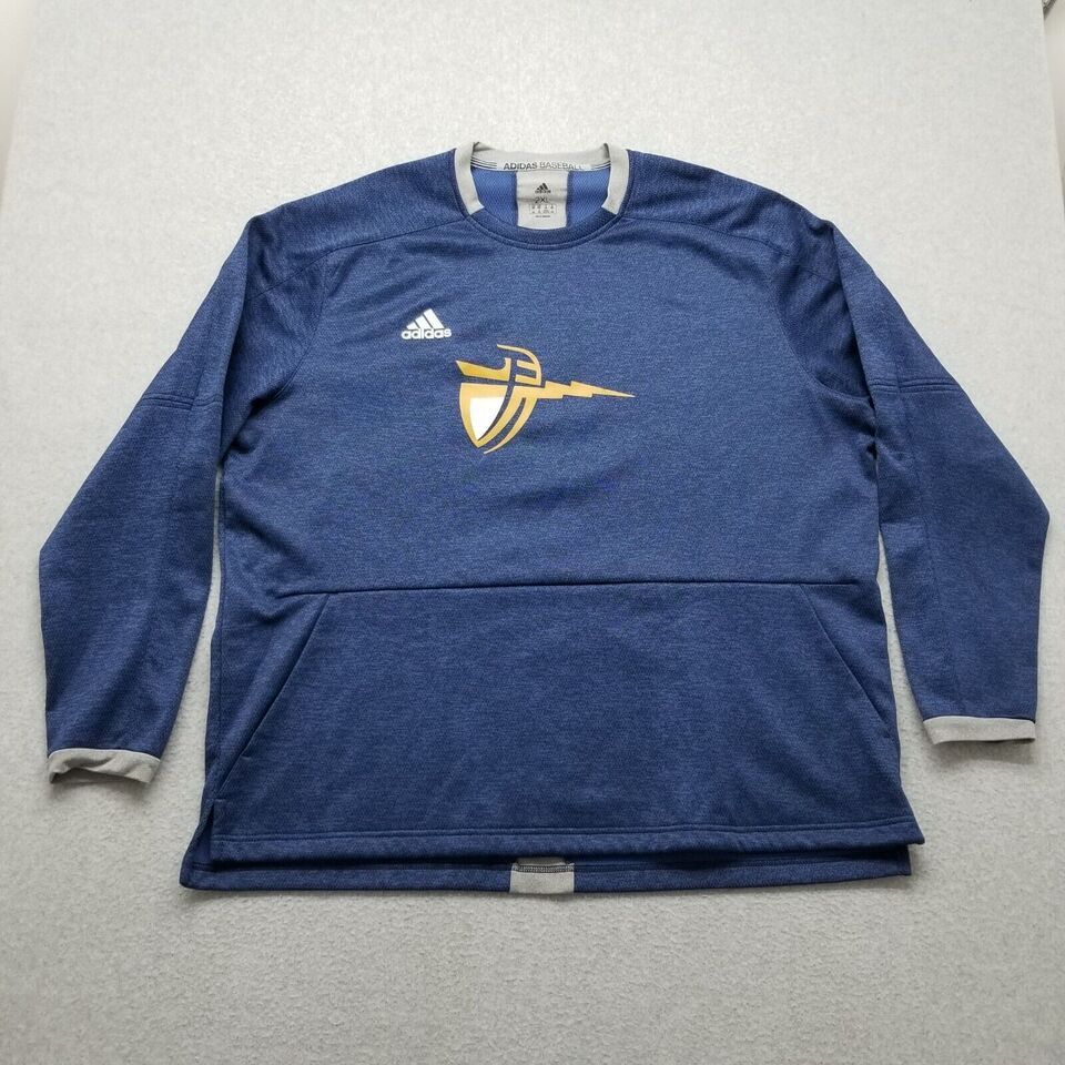 Adidas Adidas Sweatshirt Men 2XL Long Sleeve Crew Neck Pullover Size US XXL / EU 58 / 5 - 1 Thumbnail