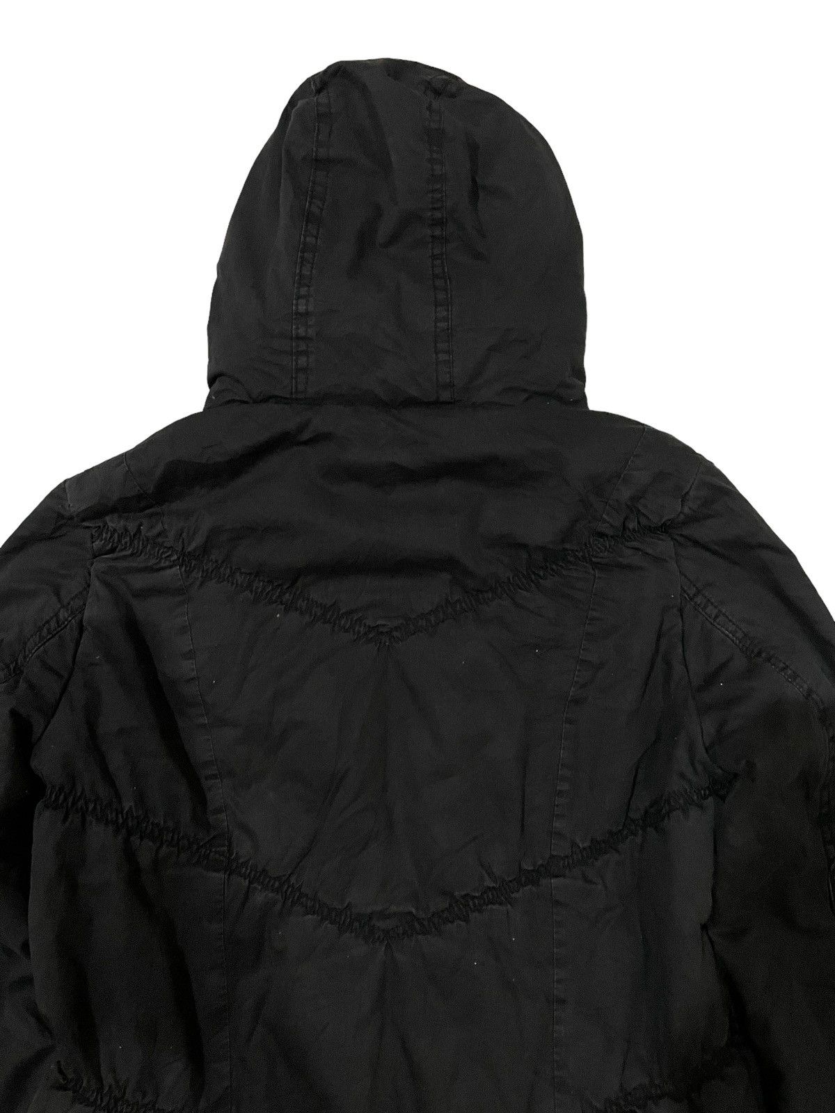 Japanese Brand × Vintage TRIBE Baby Shoop Sherpa Lined Fur Hooded Bondage Punk Jacket Size US M / EU 48-50 / 2 - 13 Thumbnail