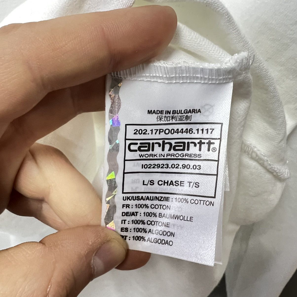 Carhartt × Carhartt Wip Carhartt WIP L/S T-Shirt Chase Long Sleeve y2k Size US M / EU 48-50 / 2 - 10 Thumbnail