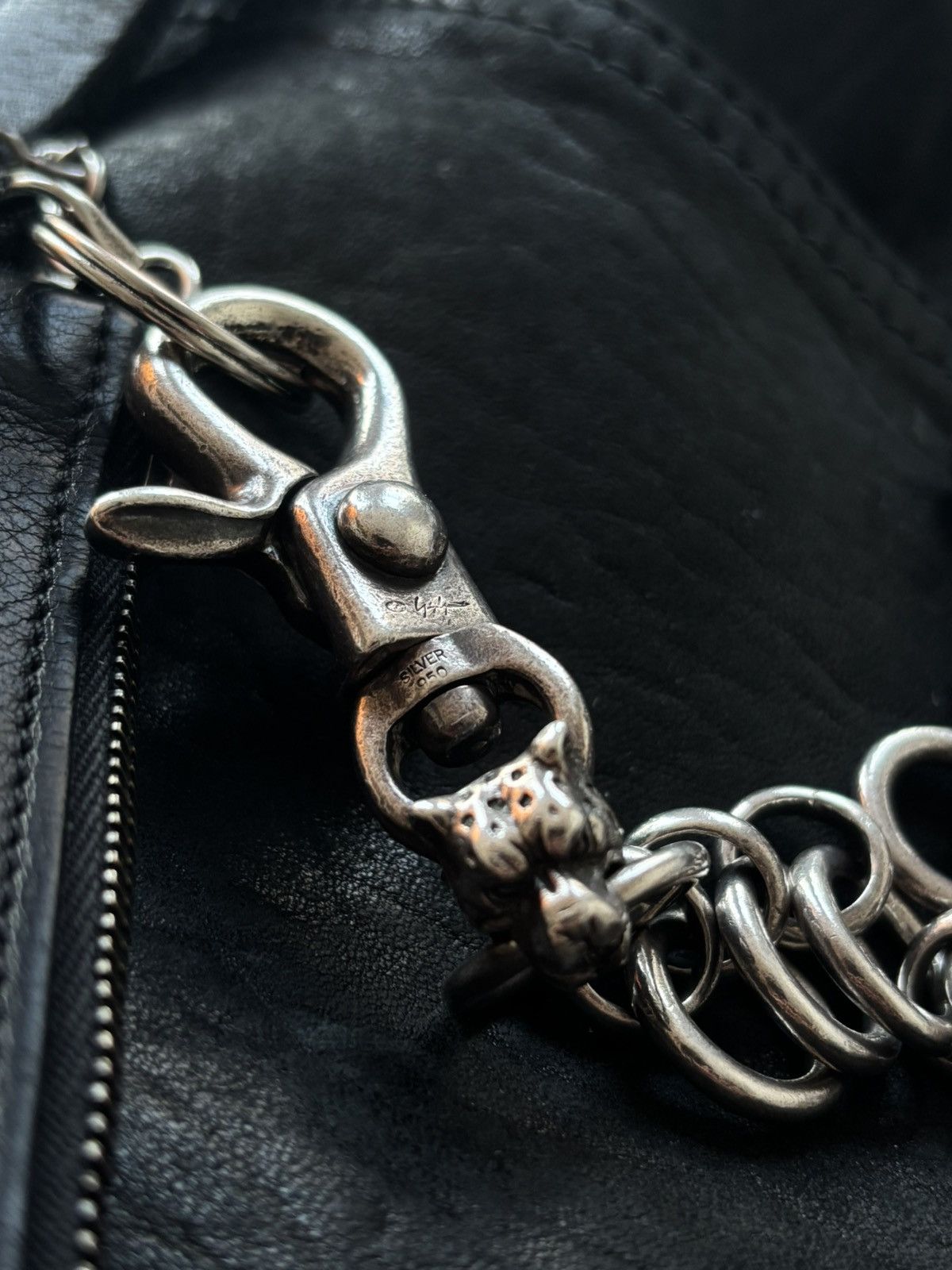 Yohji Yamamoto 2009 Silver Wallet Chain Size ONE SIZE - 2 Thumbnail