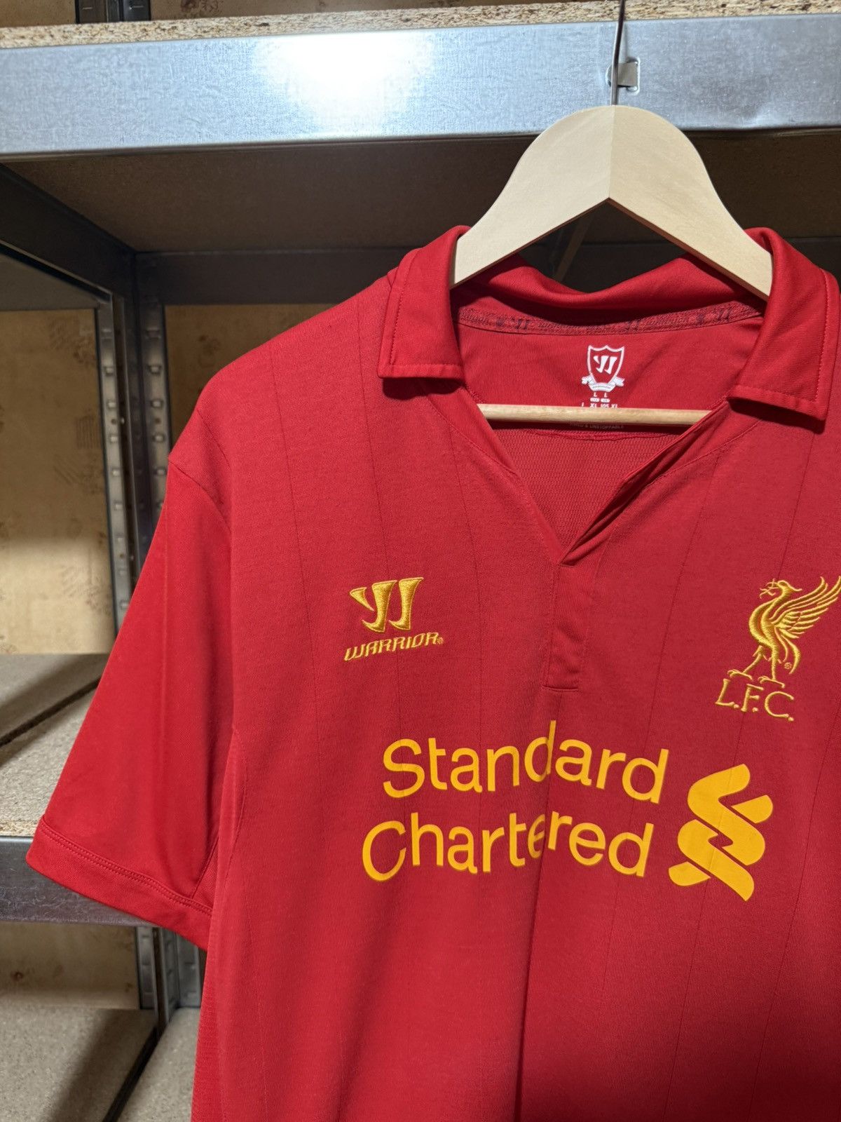 Vintage × Warrior Warrior Liverpool Gerrard #8 2012 2013 Home Soccer Jersey Size US L / EU 52-54 / 3 - 3 Thumbnail