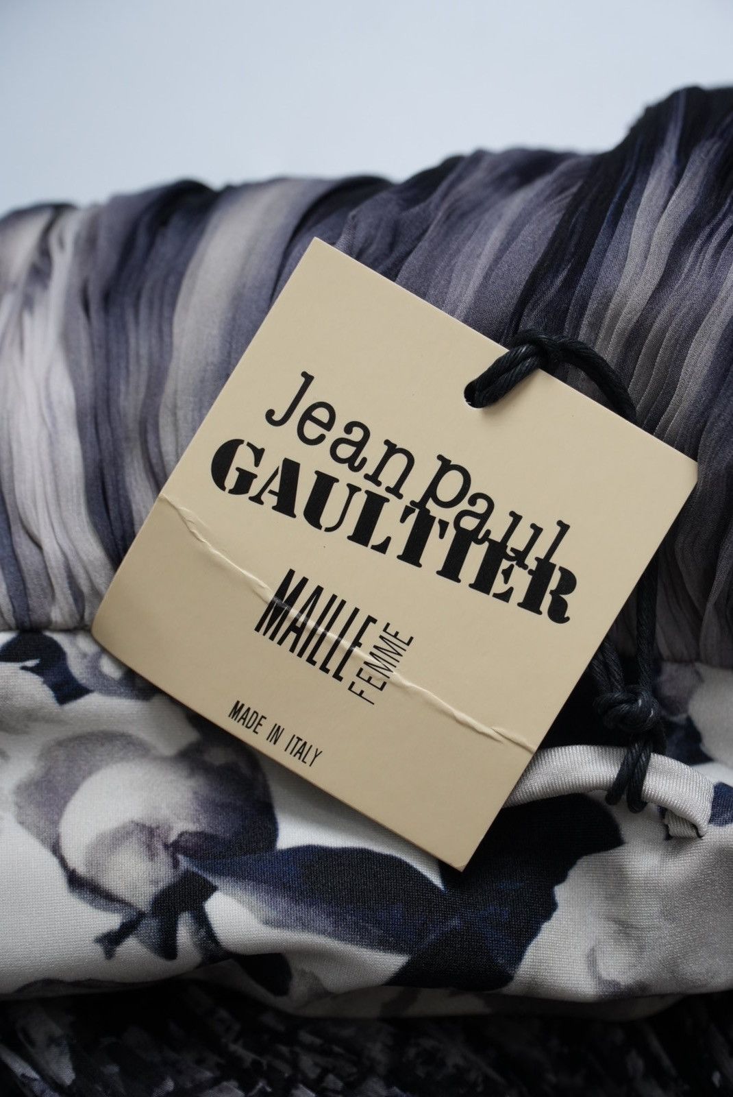 Jean Paul Gaultier Jean Paul Gaultier Maille Femme Balck & White Pleated Skirt Size 26" / US 2 / IT 38 - 8 Thumbnail