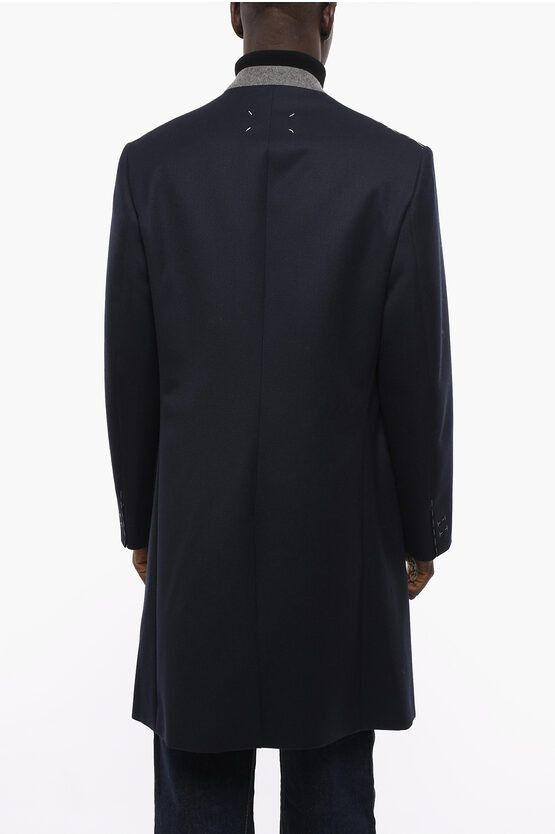 Maison Margiela o1y1124 Single Breasted Coat in Blue Size US M / EU 48-50 / 2 - 2 Thumbnail