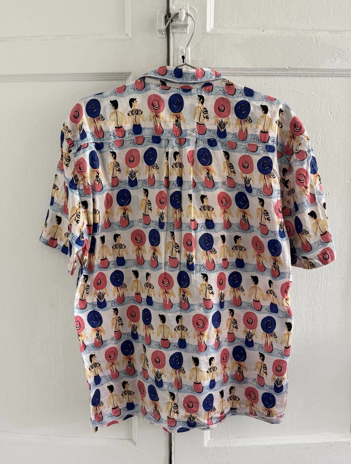 Our Legacy Our Legacy Patterned Button Down Short Sleeve Shirt Men’s 52 Size US L / EU 52-54 / 3 - 3 Thumbnail