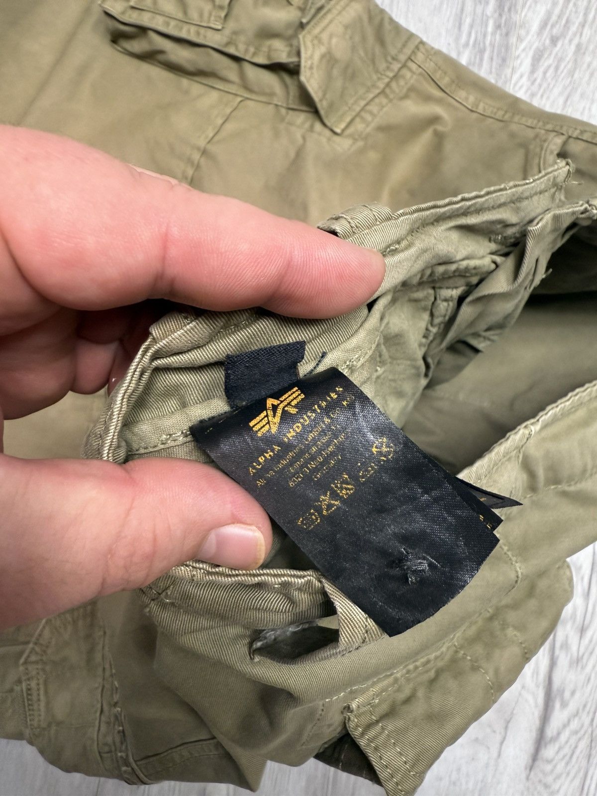 Alpha Industries Alpha Industries Olive Tactical Cargo Pants Military Style Size US 36 / EU 52 - 16 Thumbnail