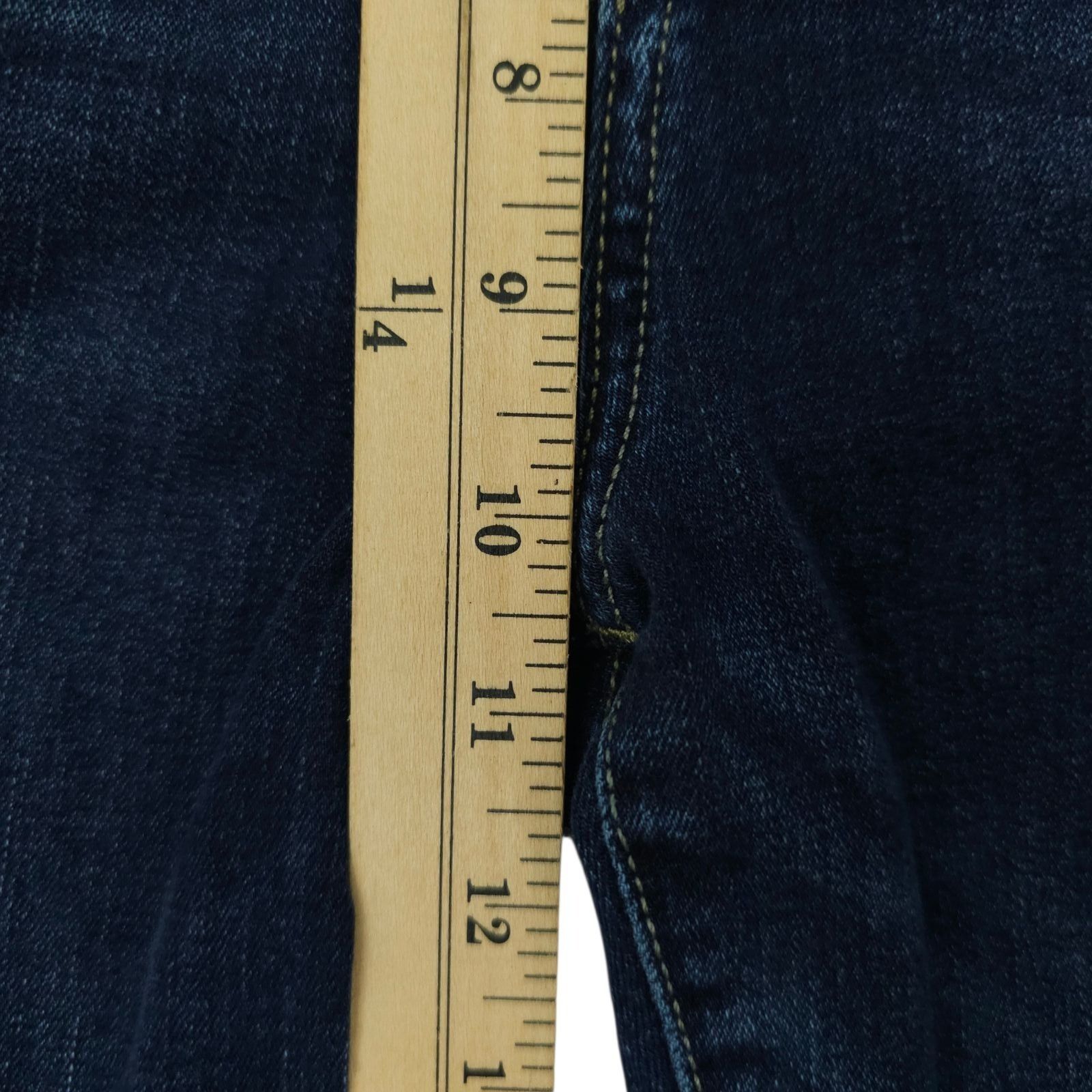 Lucky Brand Lucky Brand High Rise Flare Stevie Jeans 10/30 Dark Wash Size 32" / US 10 / IT 46 - 16 Thumbnail