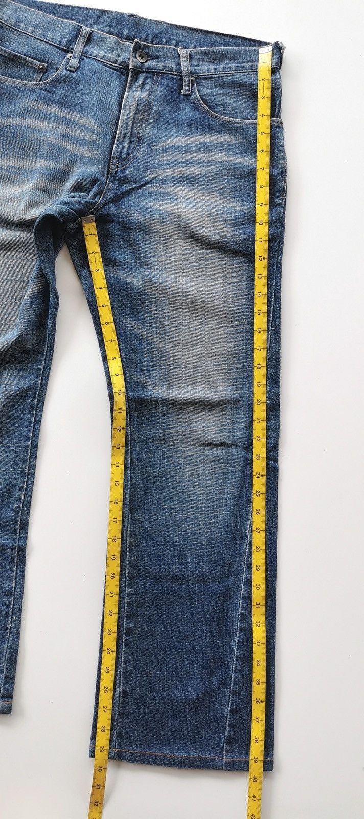 Somar Uniqlo Flare Denim Jeans Size US 32 / EU 48 - 14 Thumbnail