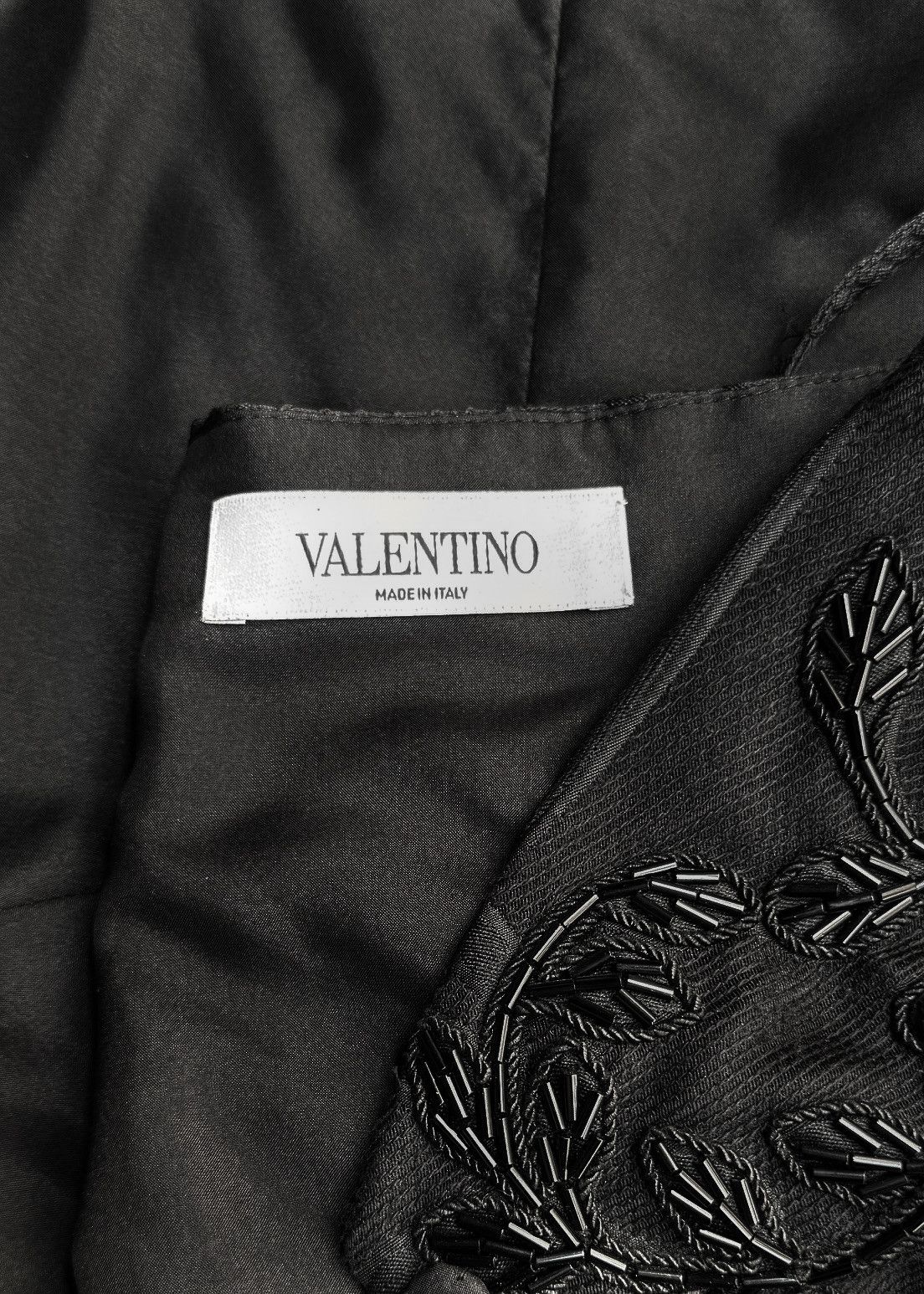 Valentino Valentino Black Beaded Bustier Top Size M / US 6-8 / IT 42-44 - 10 Thumbnail