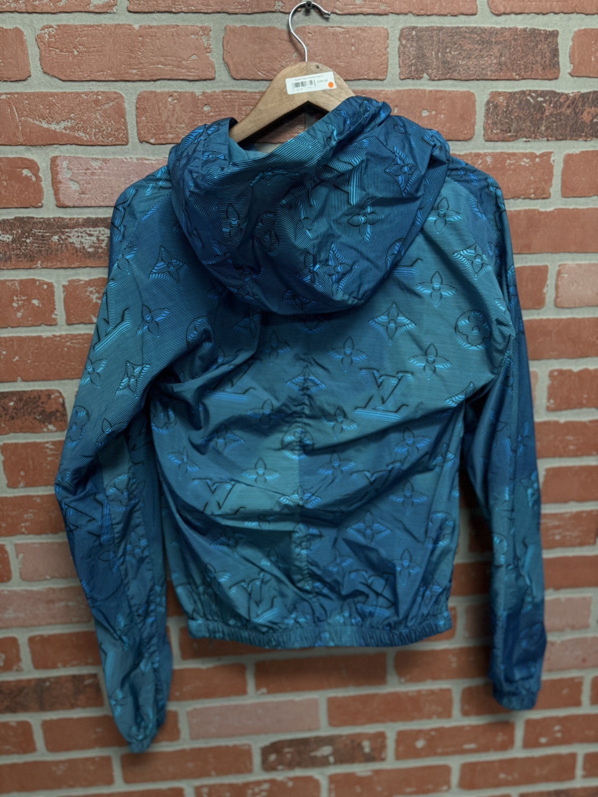 Louis Vuitton Louis Vuitton Virgil Abloh Blue Zip Up Windbreaker RARE 46 Size US S / EU 44-46 / 1 - 8 Thumbnail