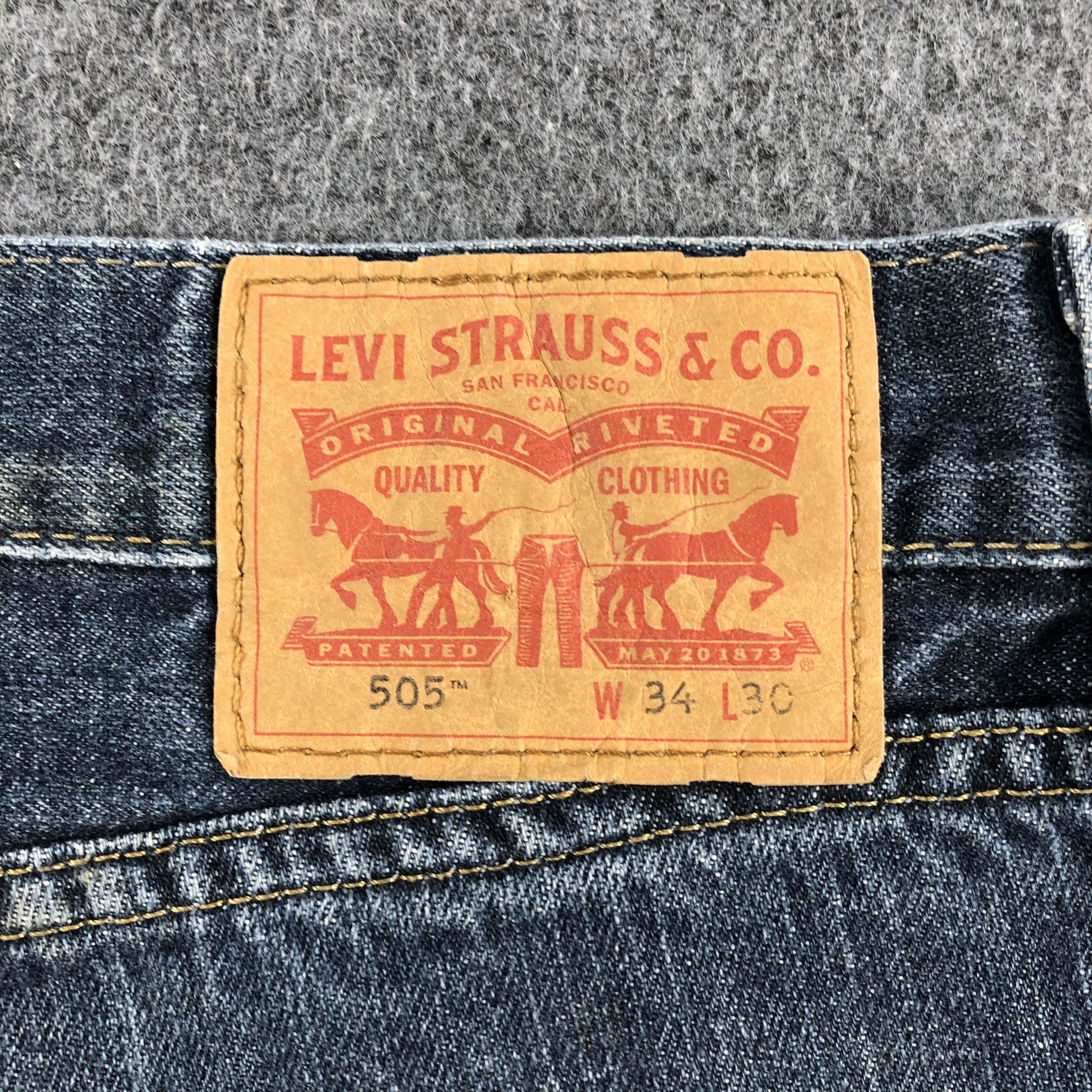 Levi's Vintage Levis 505 Earth Tone Jeans-J1496 Size US 34 / EU 50 - 5 Thumbnail
