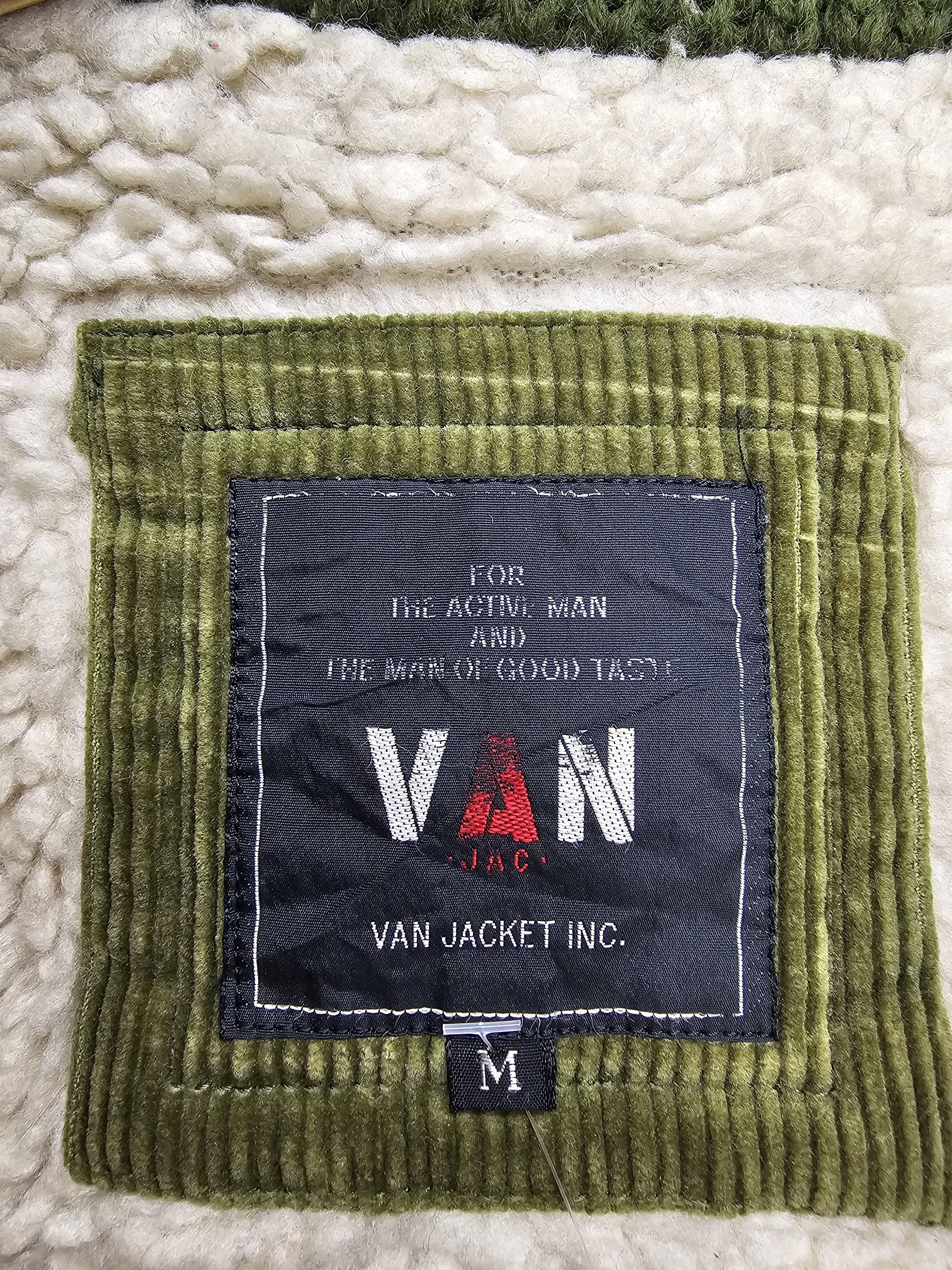 Other Vintage VAN JAC. Corduroy Sherpa Wool Coat Jacket J0073 Size US M / EU 48-50 / 2 - 14 Thumbnail