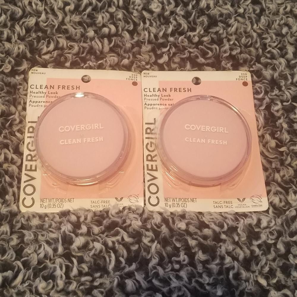 Designer Covergirl Pressed Powder Set of 2 Deep Fonce Size ONE SIZE - 1 Thumbnail