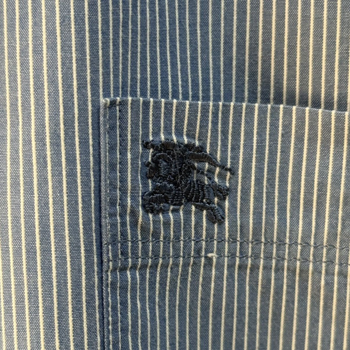 Burberry 2000’s Burberry Striped Pocket shirt logo Size US XXL / EU 58 / 5 - 8 Thumbnail