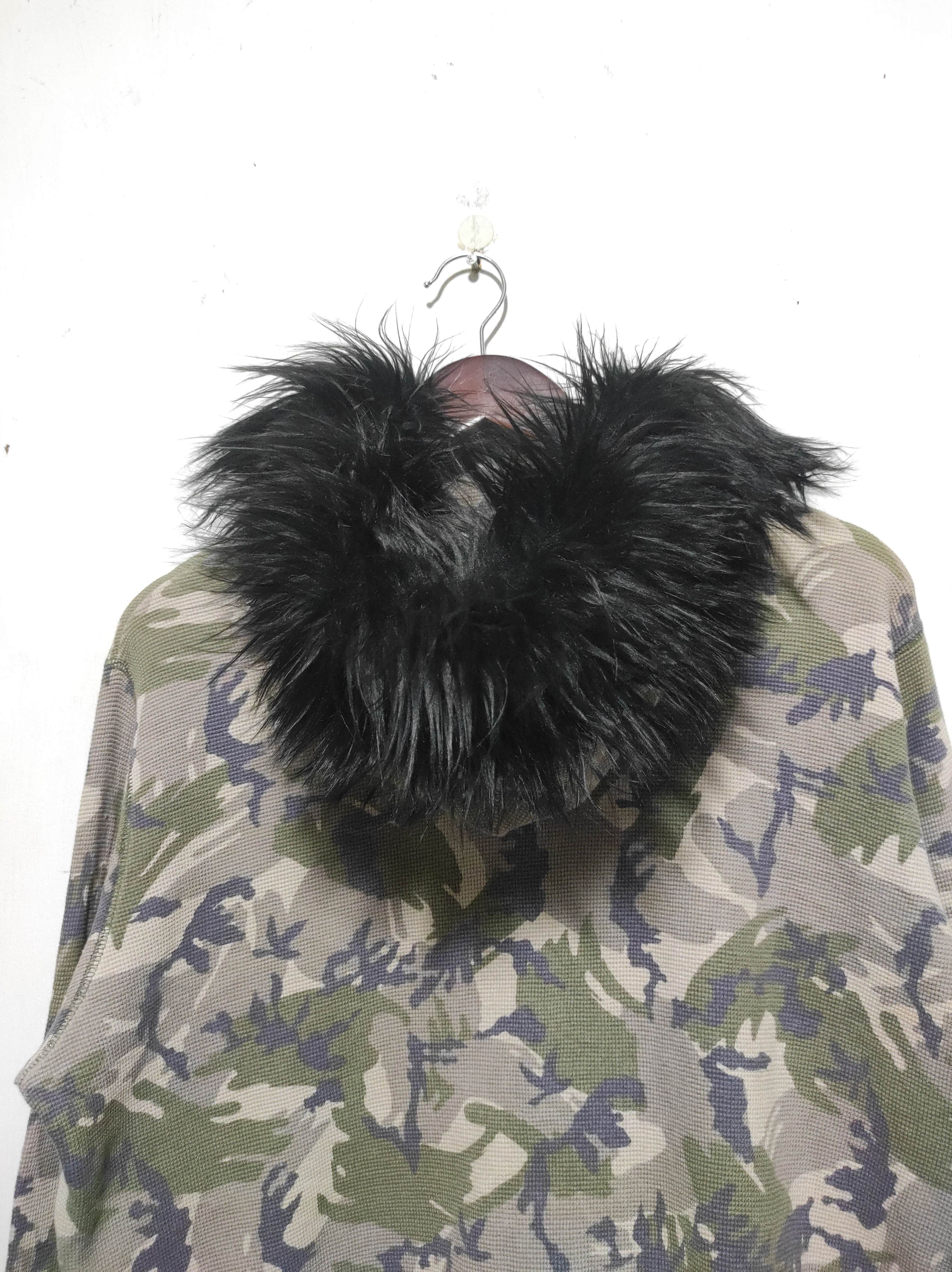 Hysteric Glamour Just Fit Camo Double Zip Fur Hoodie i6w9 Lgb Style Size US M / EU 48-50 / 2 - 13 Thumbnail