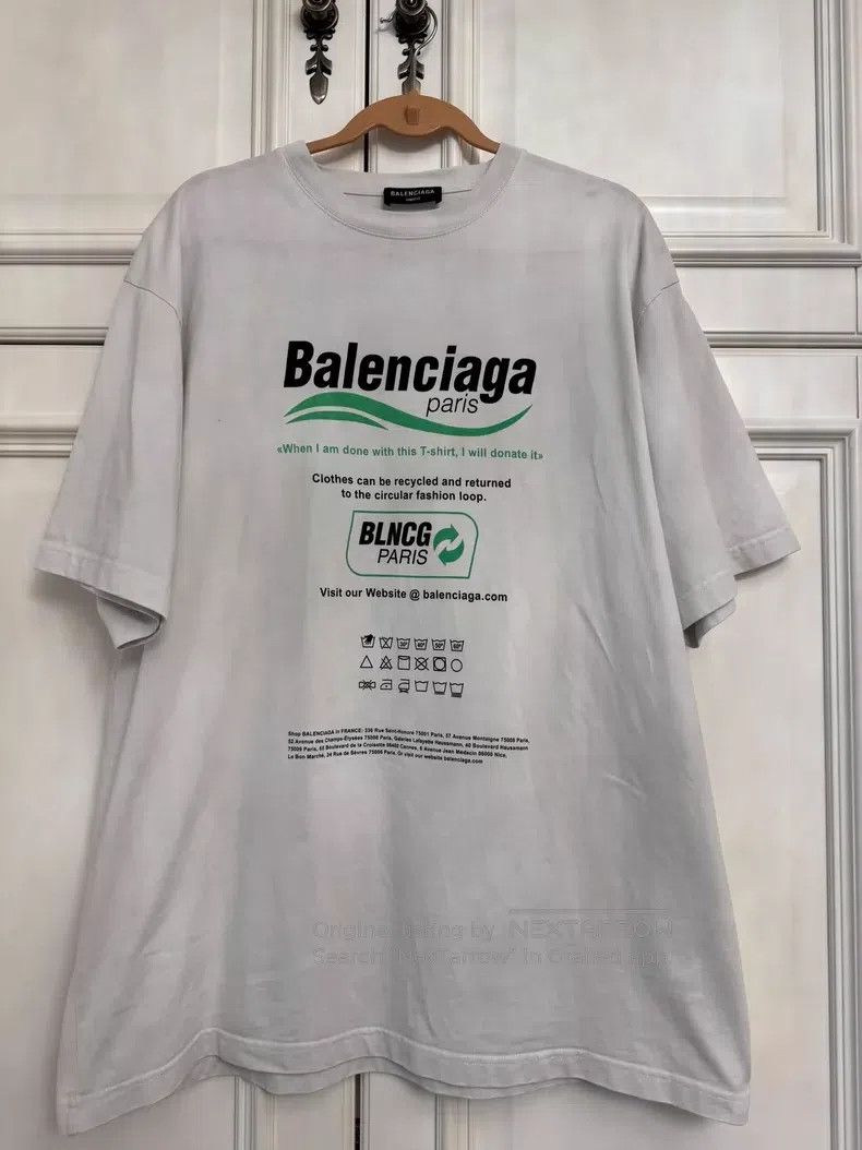 Balenciaga Balenciaga Short Sleeve T Size US XS / EU 42 / 0 - 1 Thumbnail