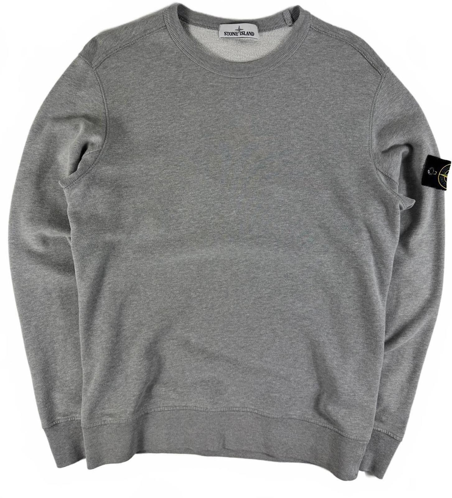 Stone Island Stone Island Cotton Grey Pullover Jumper Medium Size US M / EU 48-50 / 2 - 1 Thumbnail