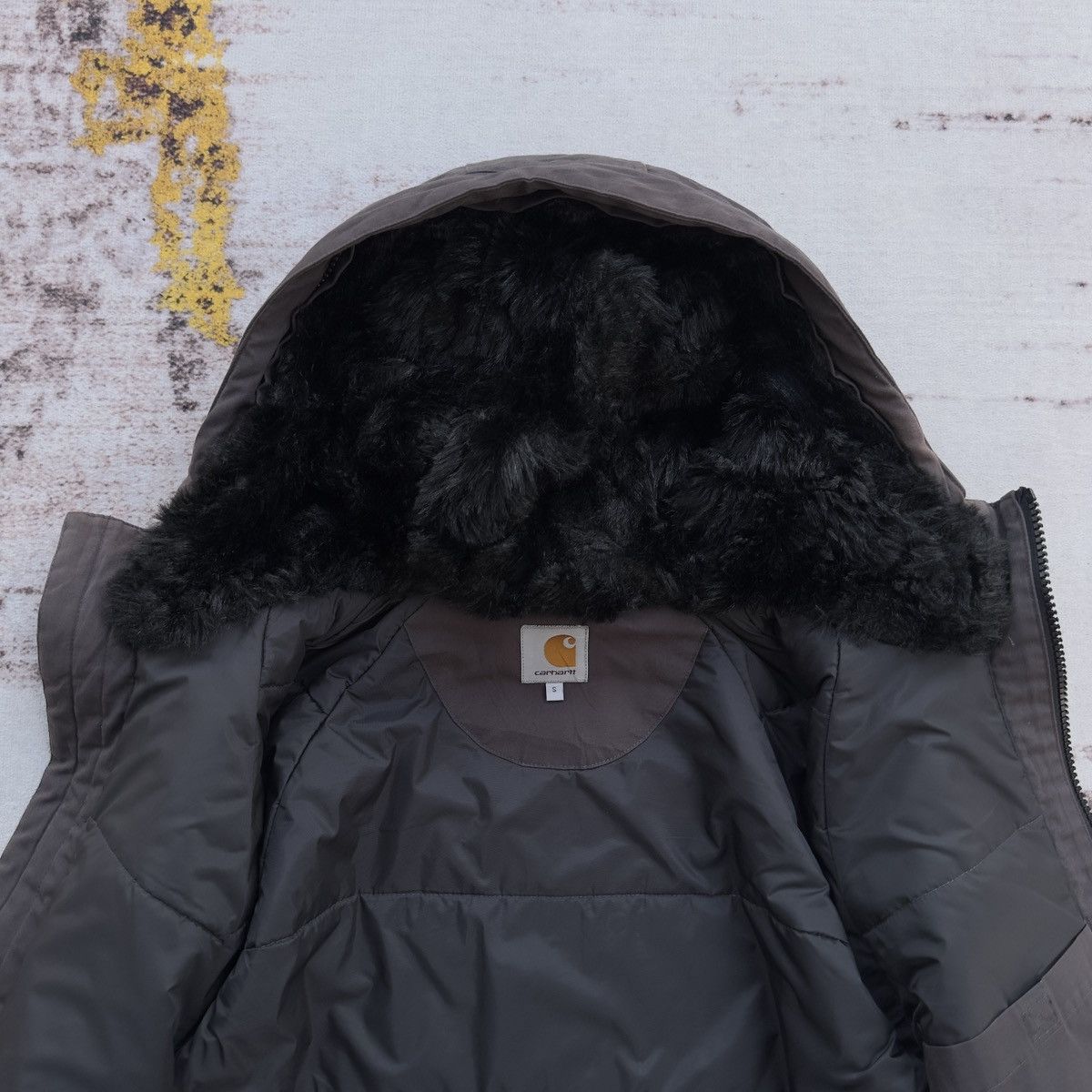 Carhartt VINTAGE CARHARTT WORKWEAR HOODED INSULATED WORK JACKET 90’S Size US S / EU 44-46 / 1 - 22 Thumbnail