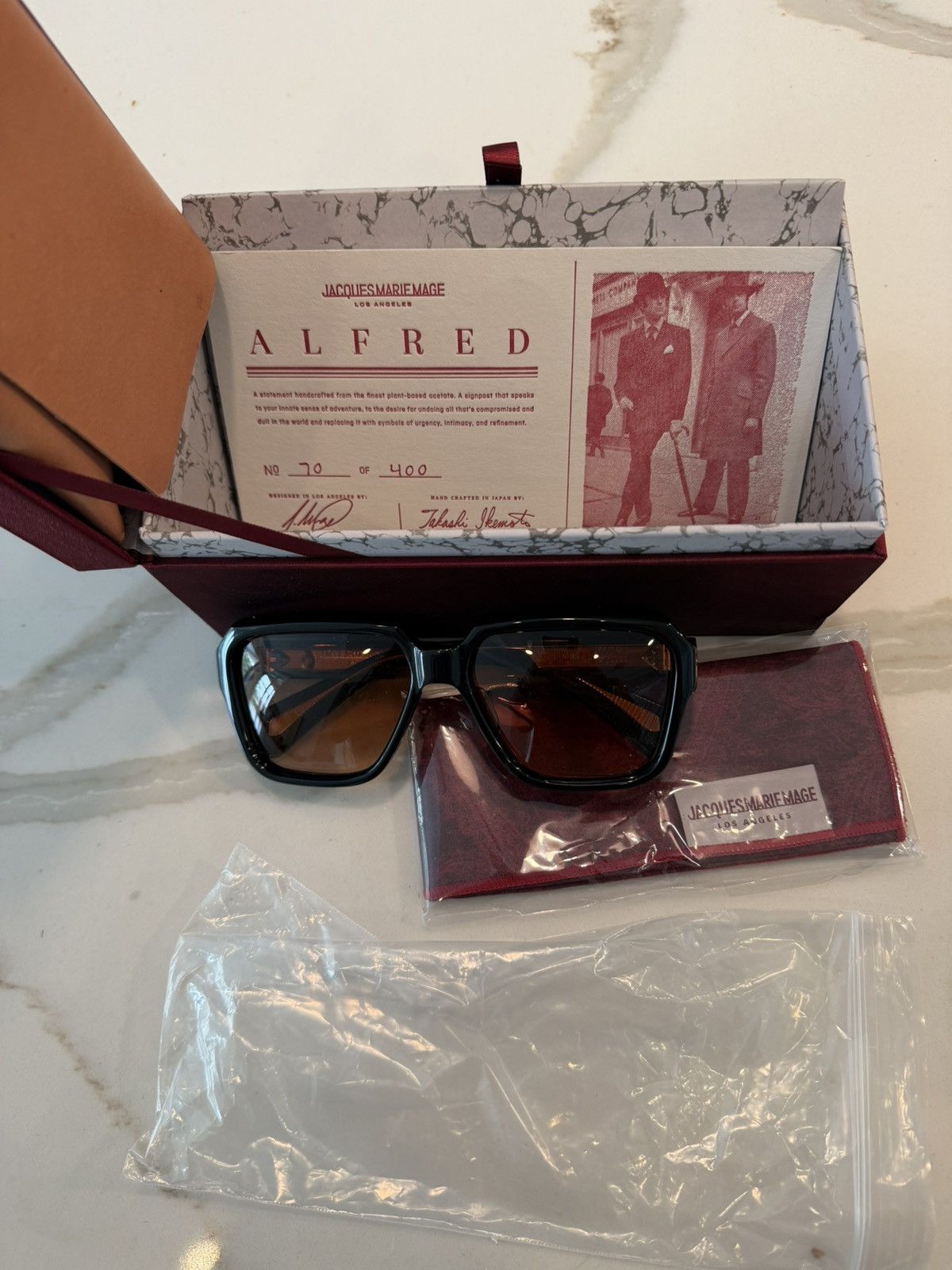 Jacques Marie Mage Jacques marie mage alfred sunglasses Size ONE SIZE - 10 Thumbnail