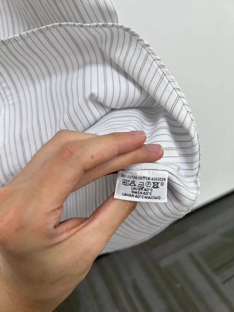 Hermes Hermes 90s vintage striped shirt 2504-Nextarrow Size US L / EU 52-54 / 3 - 5 Thumbnail