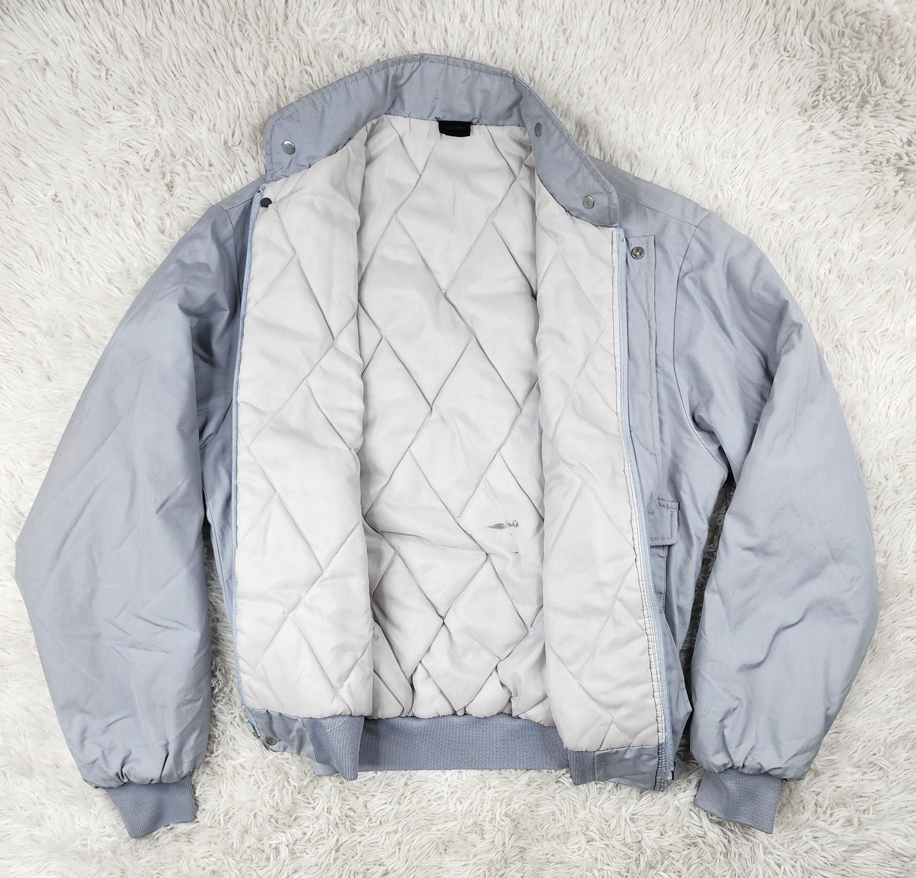 Yamaha Vintage Yamaha gray bomber jacket Size US M / EU 48-50 / 2 - 8 Thumbnail