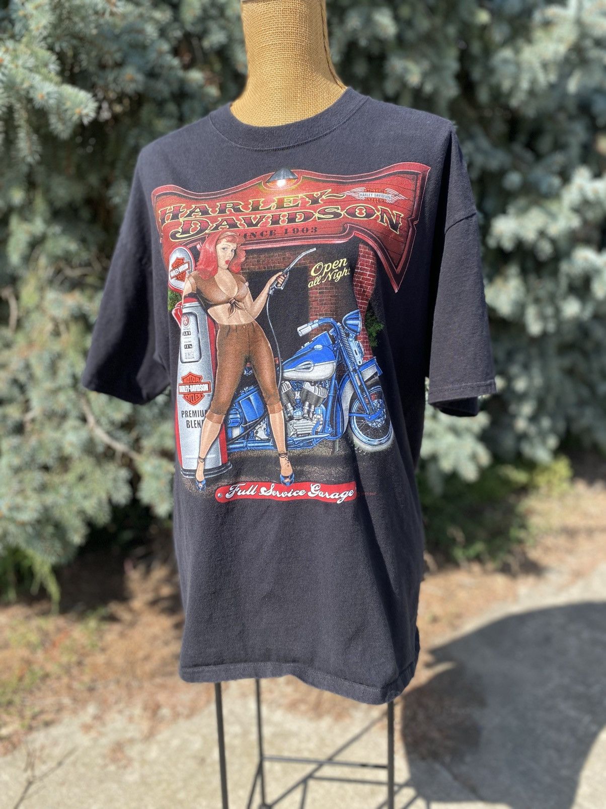 Other Vintage 2011 Harley-Davidson Beach House Woman Gas Pump XL Size US XL / EU 56 / 4 - 1 Thumbnail