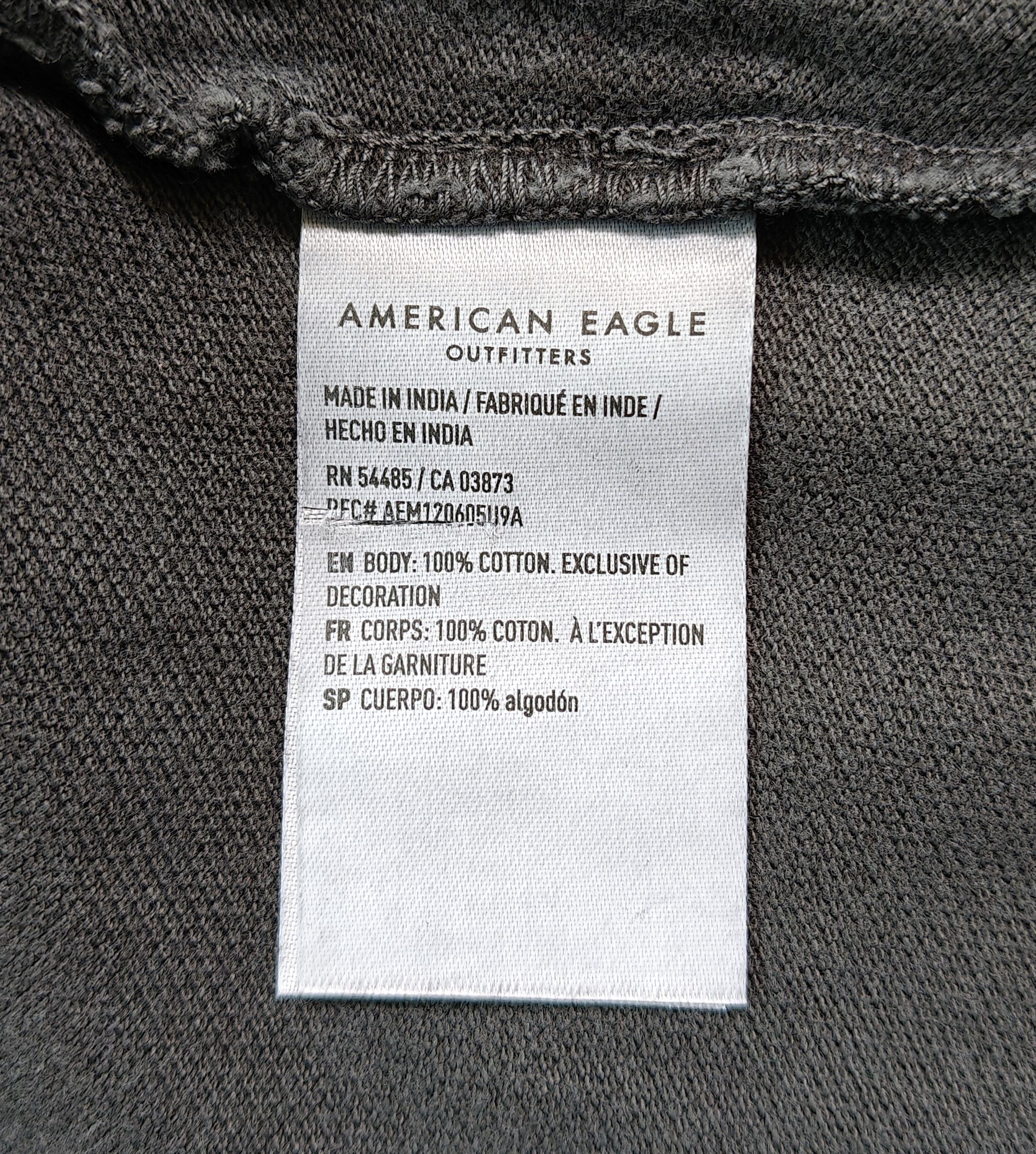 American Eagle Outfitters American Eagle Men's Polo shirt Free Shipping T/5020 Size US L / EU 52-54 / 3 - 6 Thumbnail