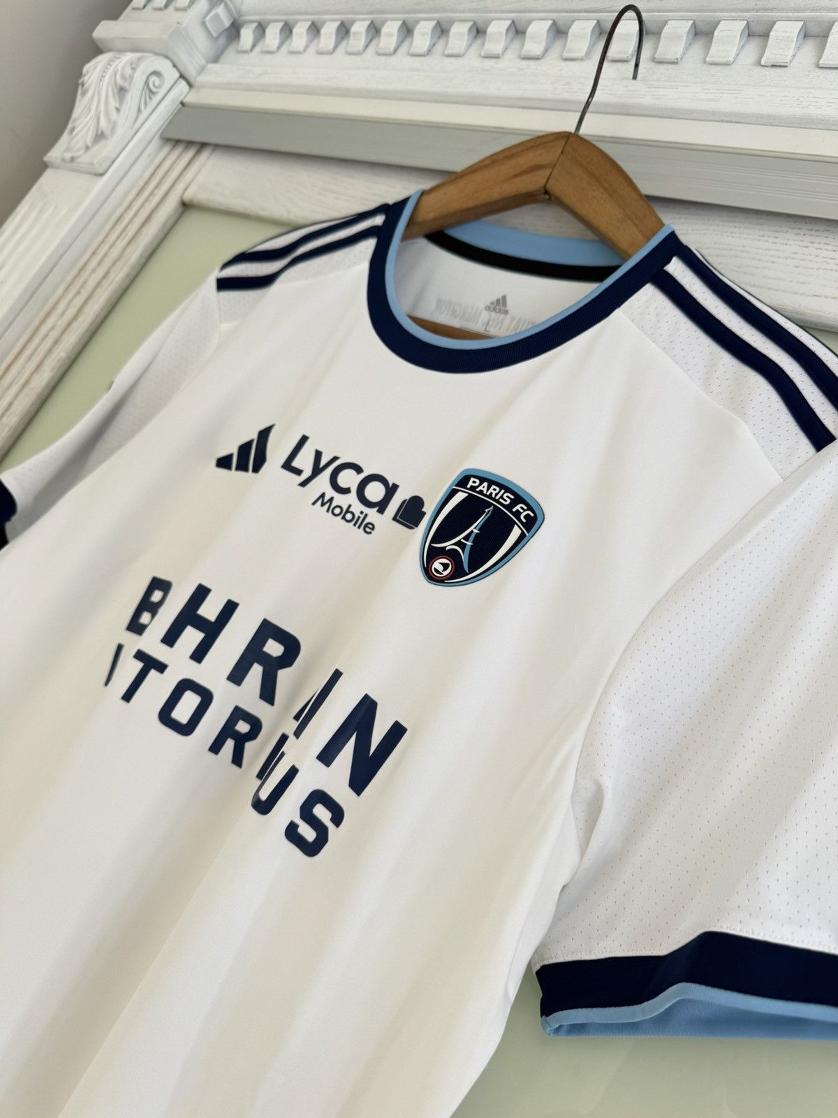 Adidas Krasso #11 Paris FC 2024-2025 Away Soccer Jersey Shirt Kit Size US L / EU 52-54 / 3 - 7 Thumbnail