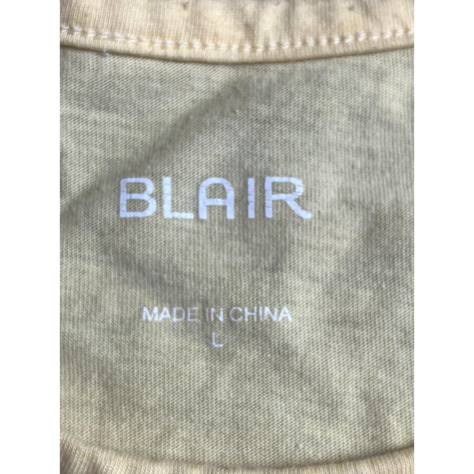 Blair Blair Shirt Women's Large Yellow Bird Floral Tee Shirt Size L / US 10 / IT 46 - 5 Thumbnail